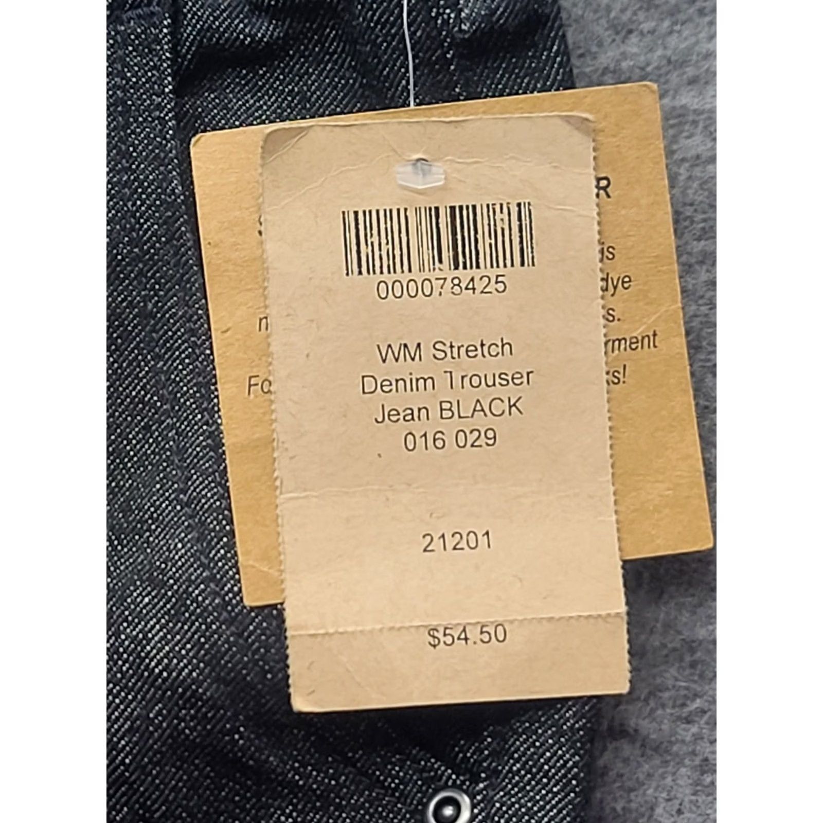 Vintage Duluth Jeans Womens 16x29 Relaxed High Rise Bootcut Dark Denim Cotton Spandex Size 38" / US 16 / IT 52 - 2 Thumbnail