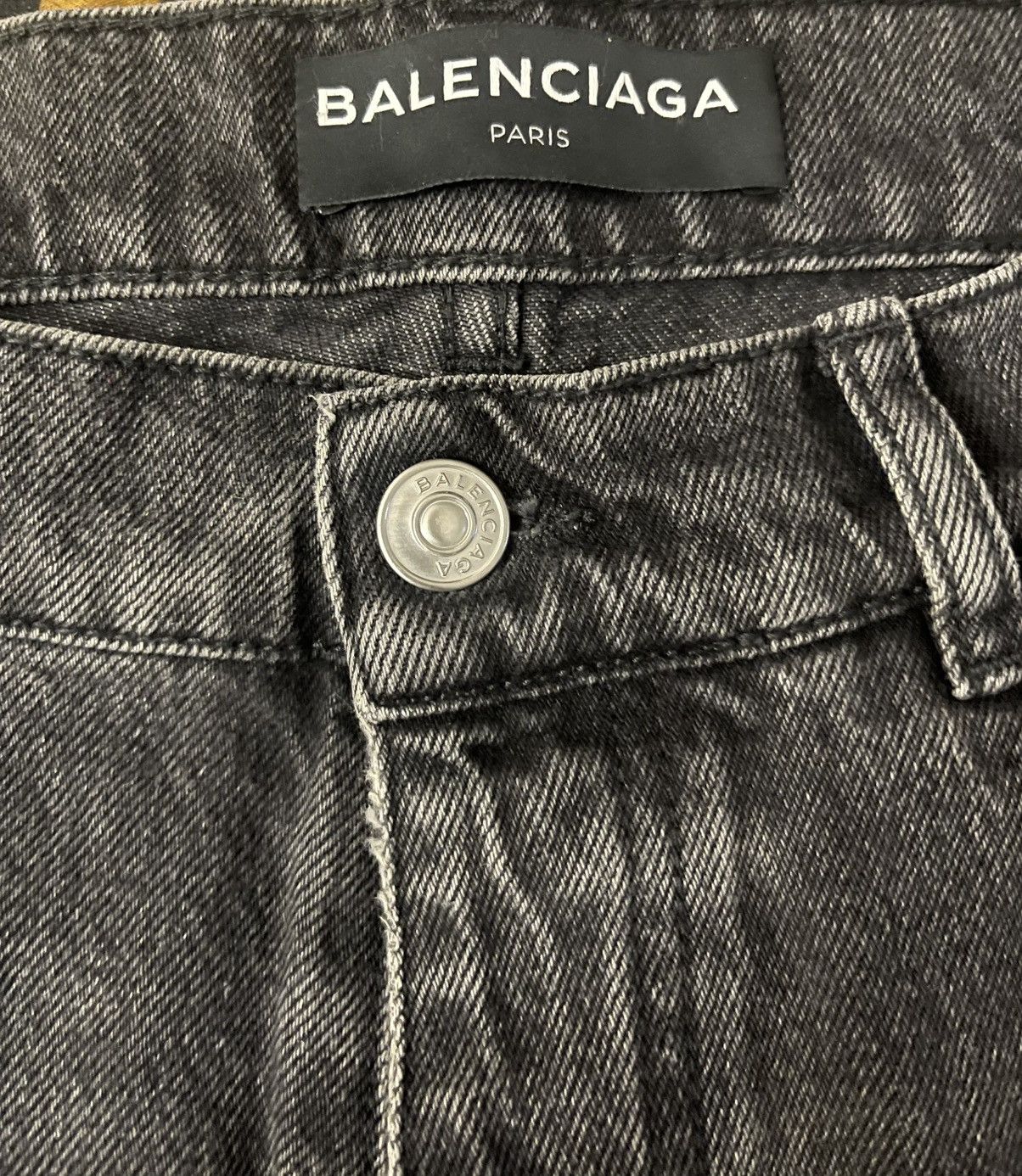 Balenciaga 2017 Balenciaga Straight-leg jeans Size US 29 - 3 Thumbnail