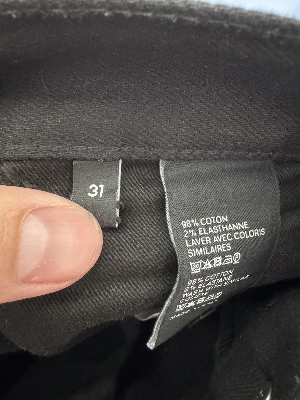 Celine SK003 Denim 31 Size US 31 - 4 Thumbnail