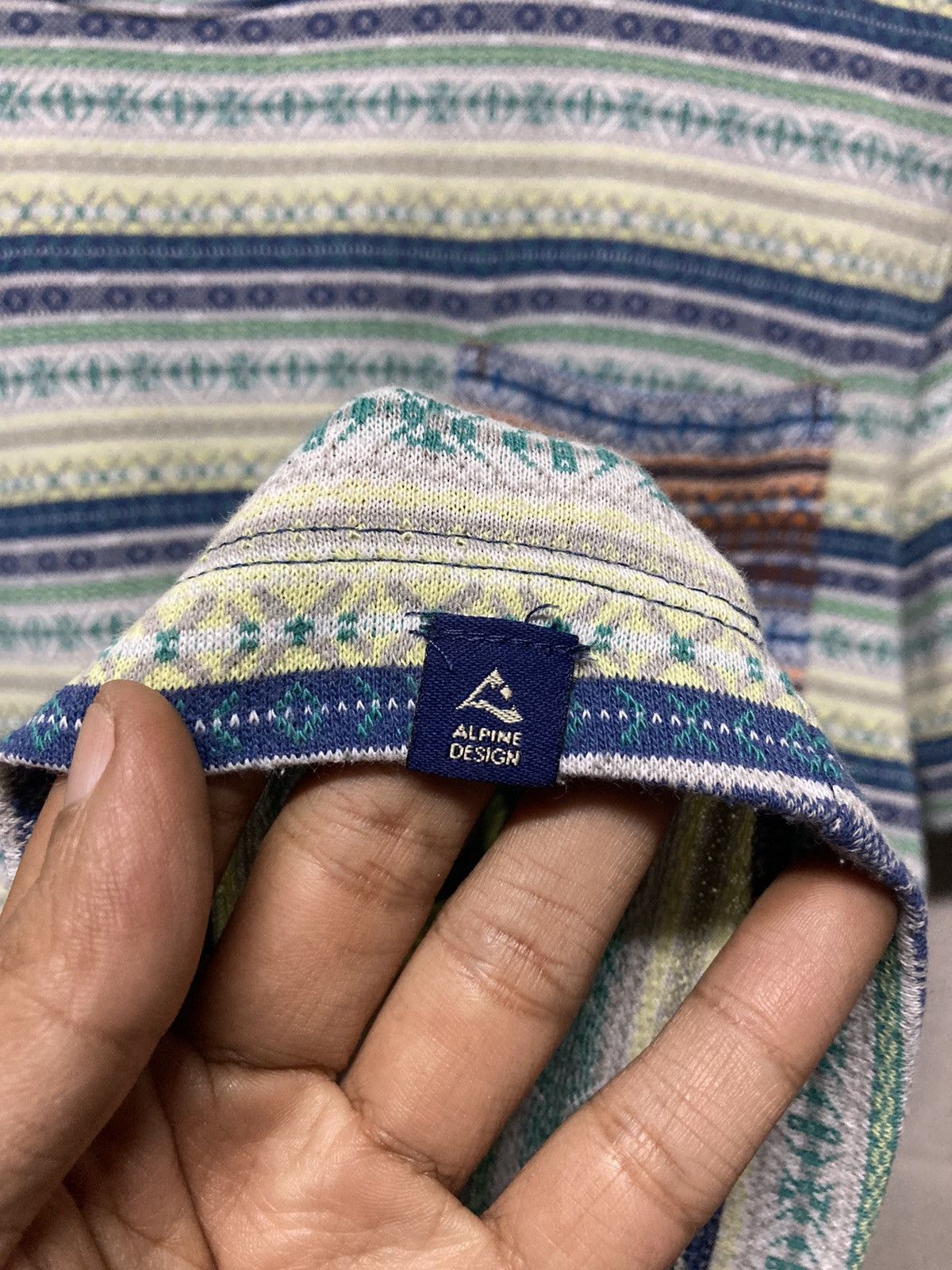 Other Alphine Design Navajo Stripe Pocket Tee Size US L / EU 52-54 / 3 - 4 Thumbnail