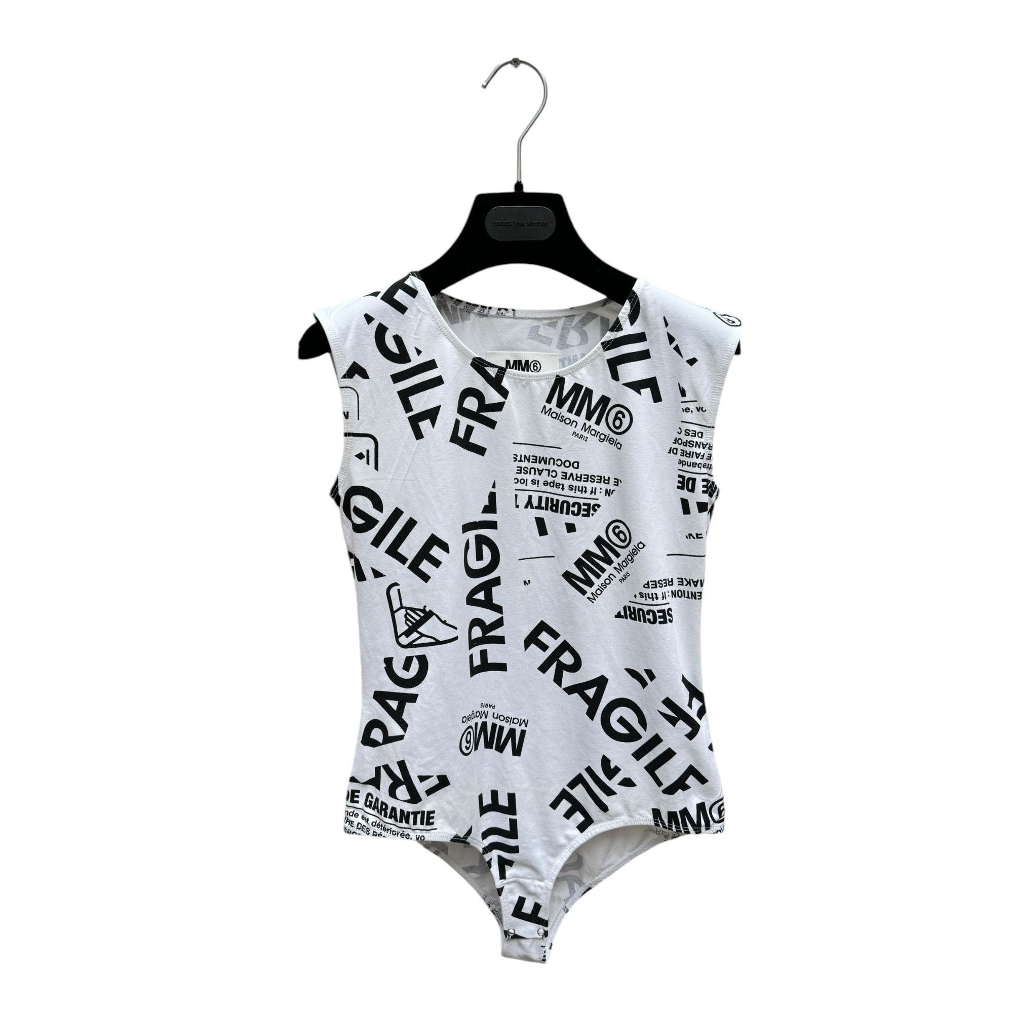 Maison Margiela Fragile nylon Bodysuit Size XS / US 0-2 / IT 36-38 - 1 Thumbnail