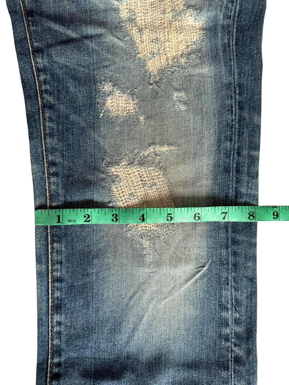 Tornado Mart Flared Jeans Sanford Distressed Faded Bootcut Denim Size US 31 - 12 Thumbnail
