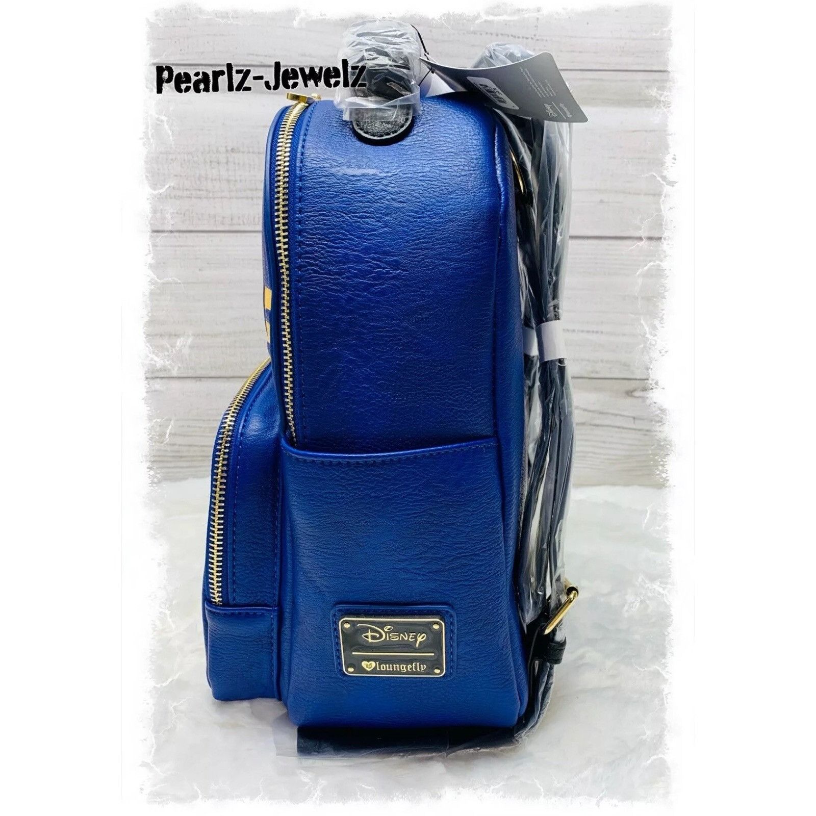 Disney Loungefly Disney Winnie the Pooh Blue Verbiage Mini Backpack Size ONE SIZE - 3 Thumbnail