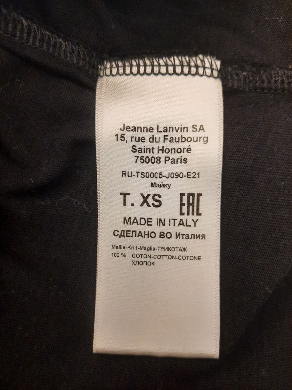 Gallery Dept. × Lanvin Logo Print Tee Size US XS / EU 42 / 0 - 4 Thumbnail