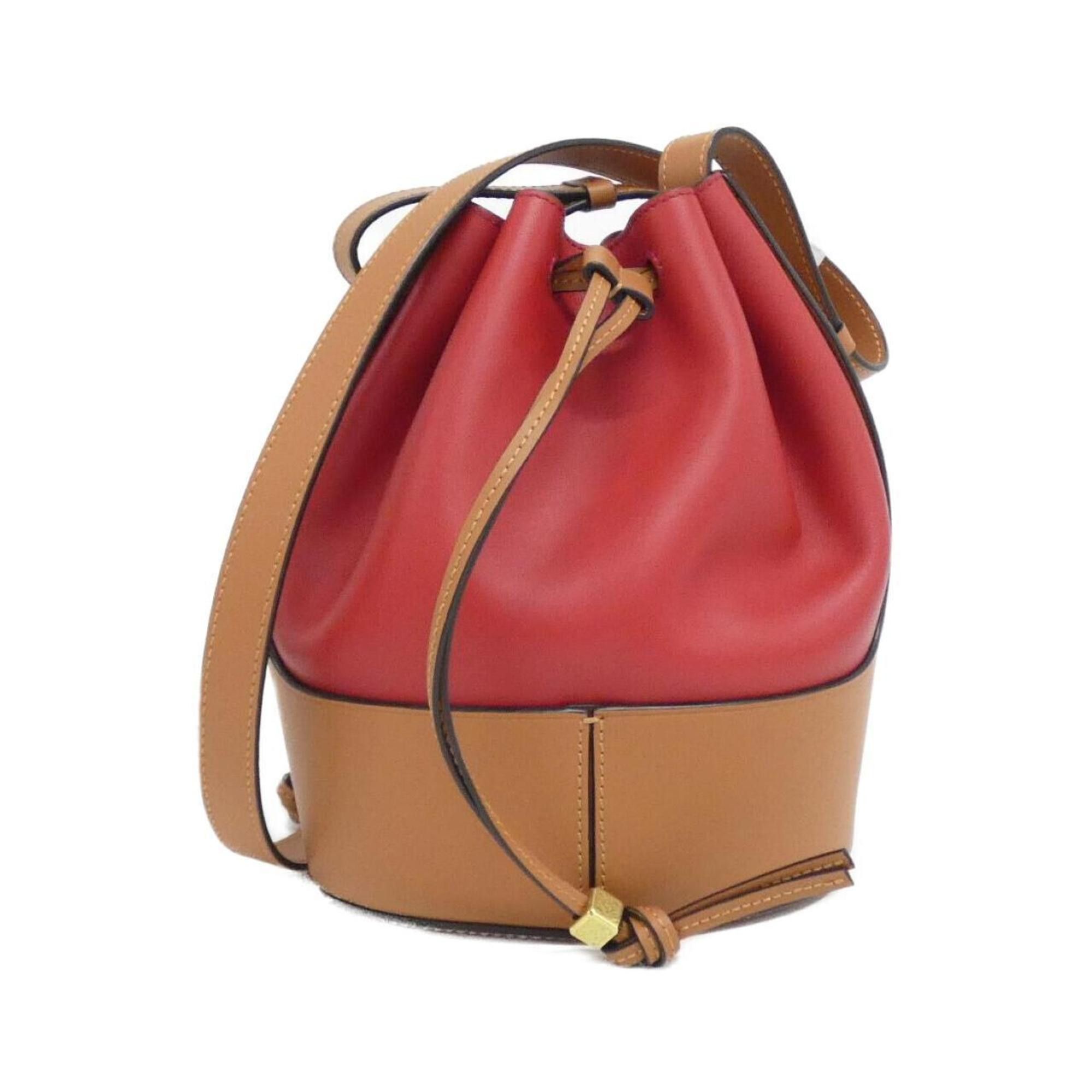 Loewe Balloon Handbag Small 326 76Ac31 Shoulder Bag in Brown, Women's
