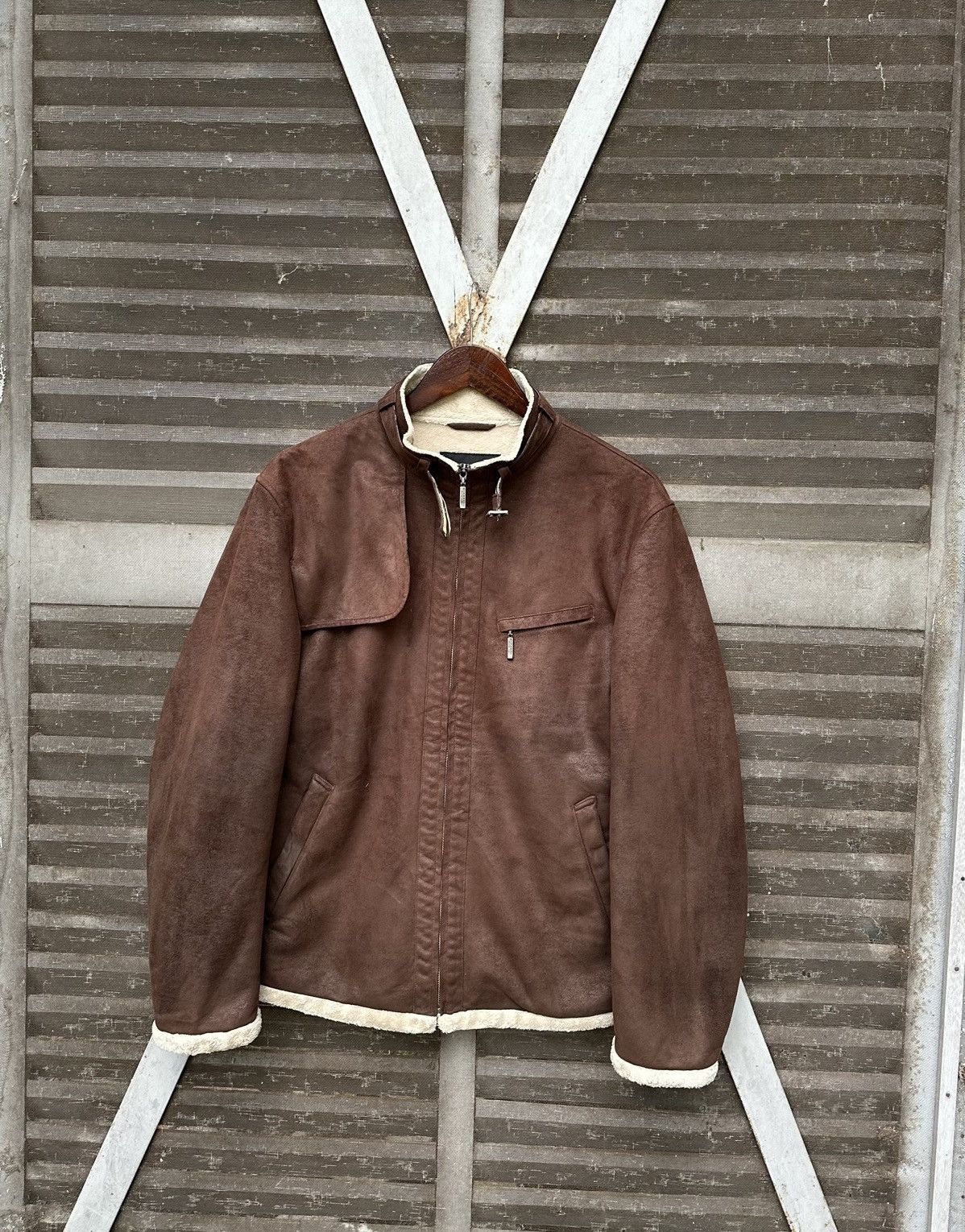 Burberry BURBERRY BLACK LABEL B3 DESIGN FLEECE LINED JACKET Size US M / EU 48-50 / 2 - 4 Thumbnail