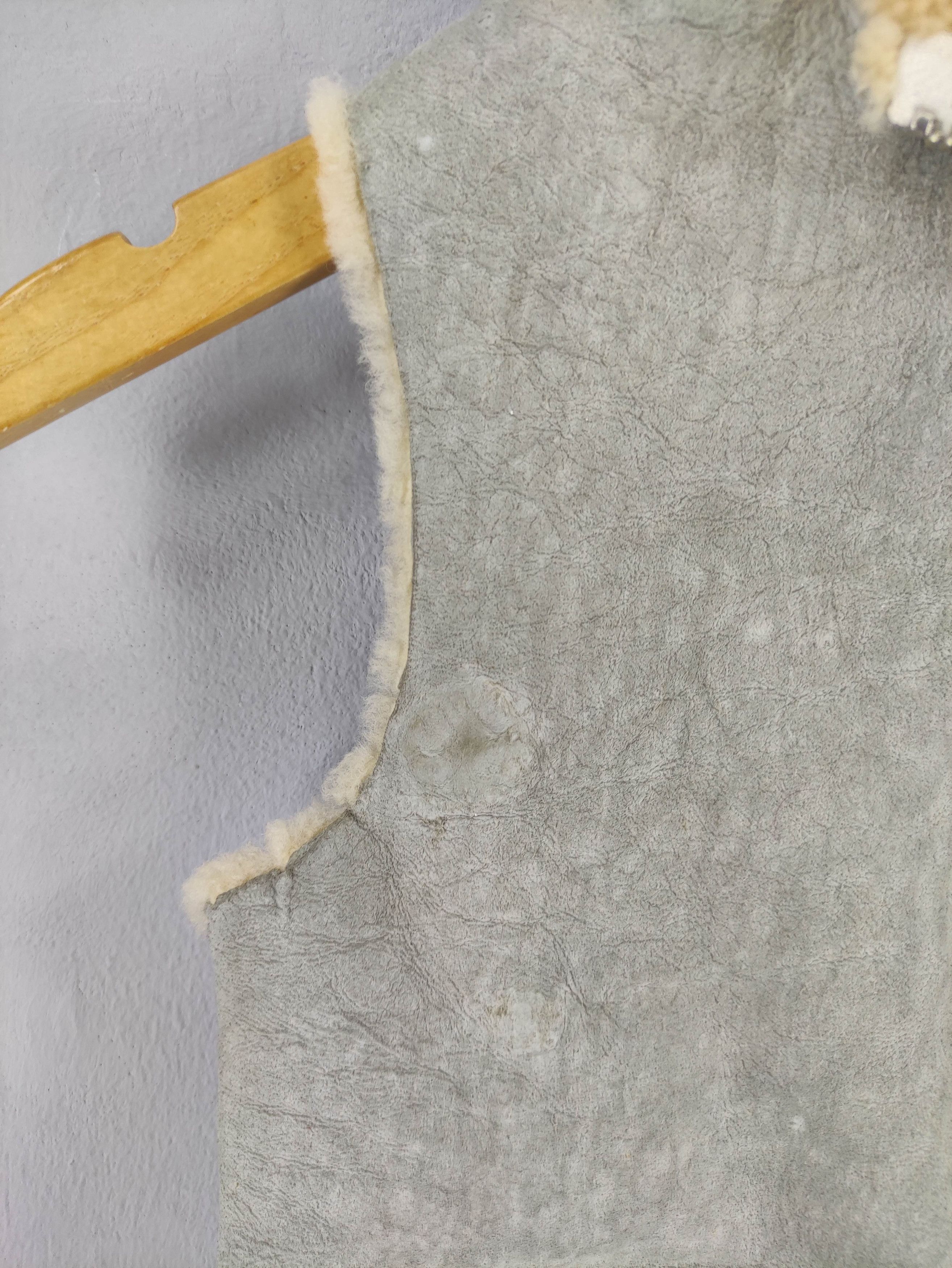 A.P.C. Vintage A.P.C Sheepskin Vest Leather Zipper Size US S / EU 44-46 / 1 - 9 Thumbnail