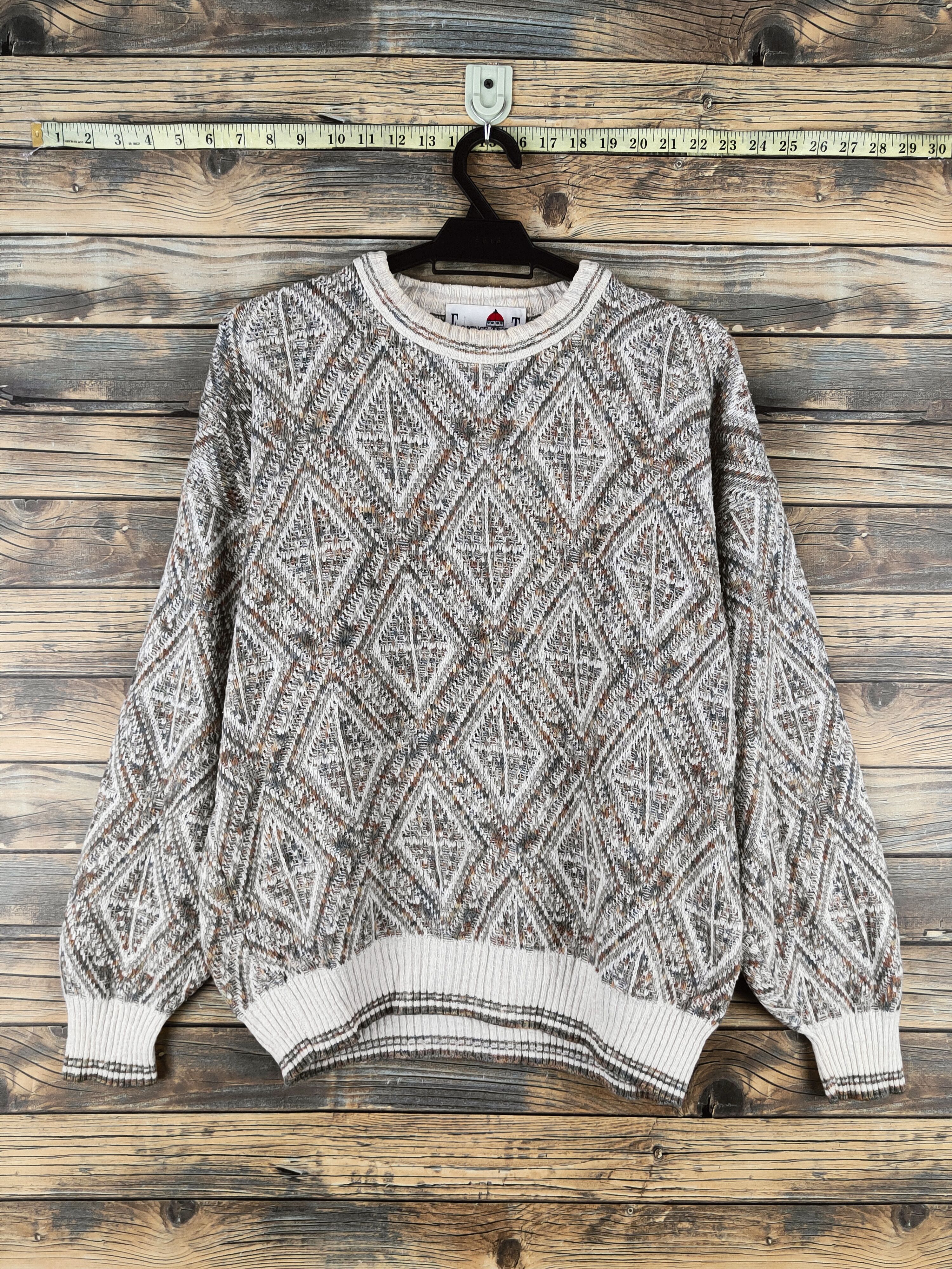 Florence Tricot DL Florence Tricot Beige Knitwear Sweatshirts #46-129 Size US L / EU 52-54 / 3 - 1 Thumbnail