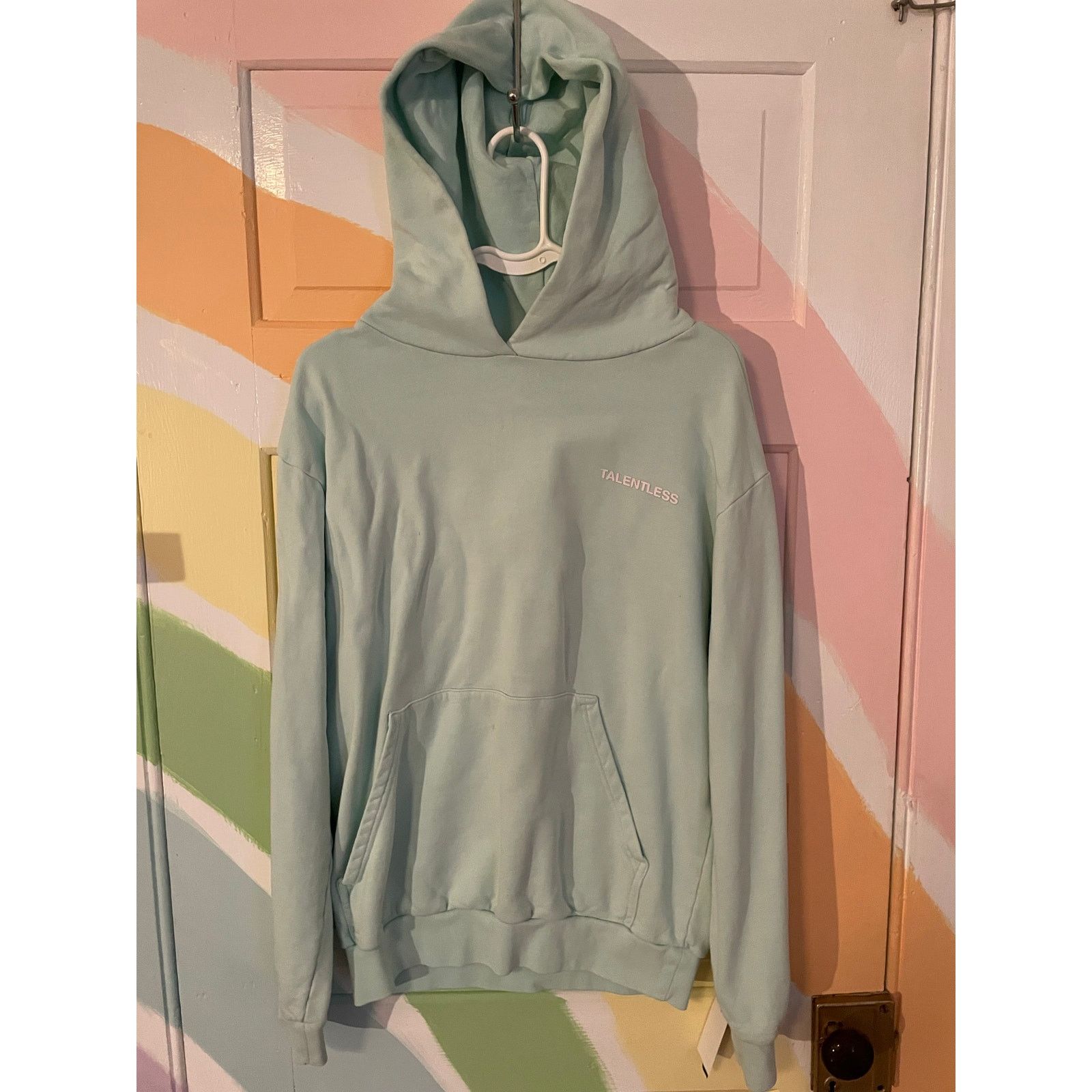 Talentless Talentless Mint Hoodie Small Unisex Pullover Minimalist Size S / US 4 / IT 40 - 3 Thumbnail