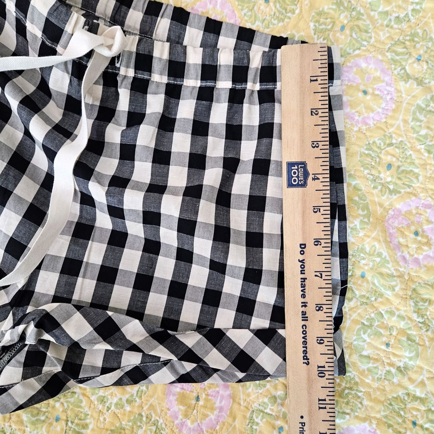 Solid & Striped Solid & Striped Women's XS Gingham Shorts Solid Color Multicolor Casual Cotton 5-Pocket Stretch Regular Front Flat Front Mens? Size 26" / US 2 / IT 38 - 6 Thumbnail