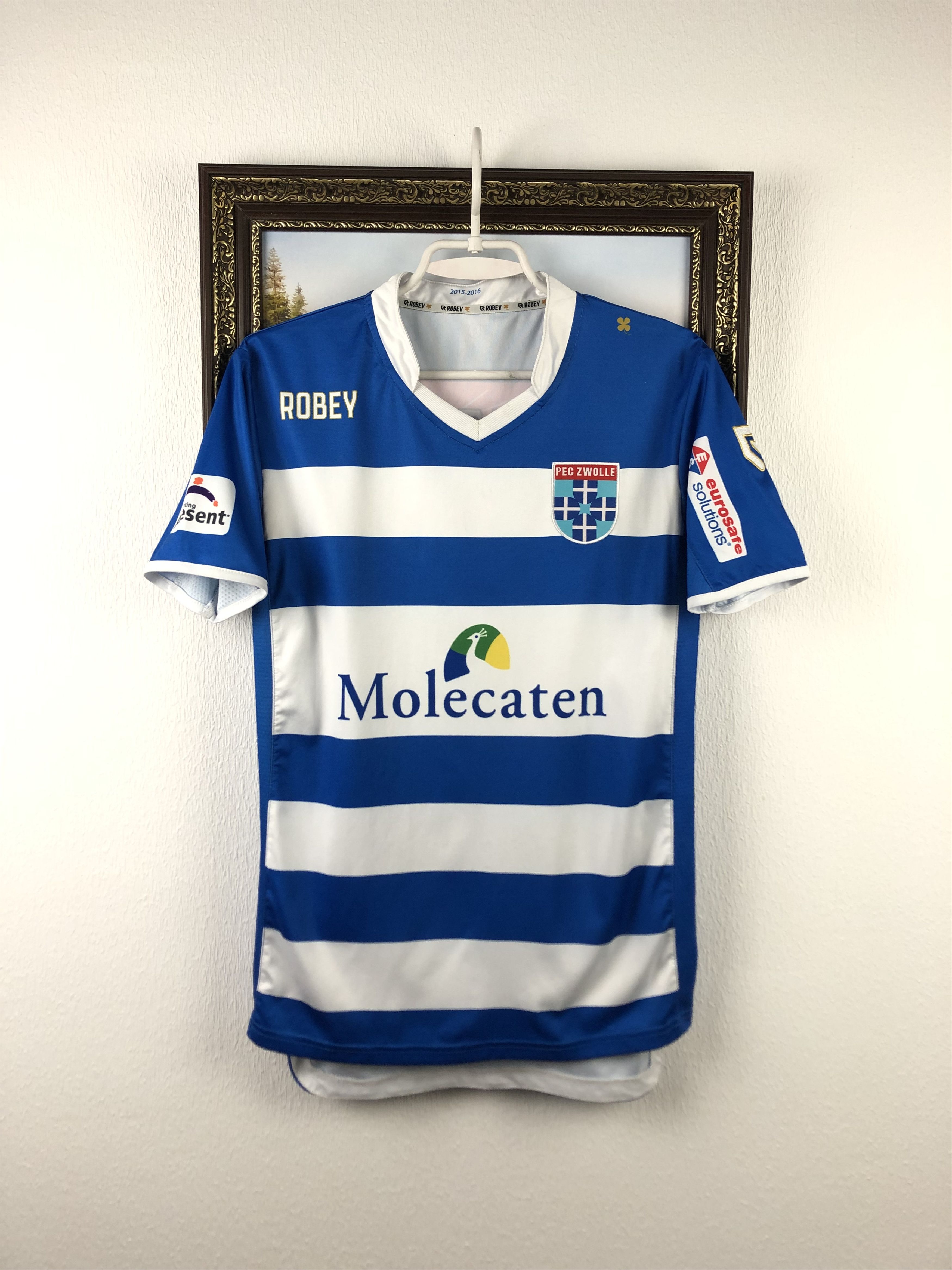Other Zwolle football shirt 2018 Soccer Mens Jersey Sport Trikot Size US S / EU 44-46 / 1 - 1 Thumbnail