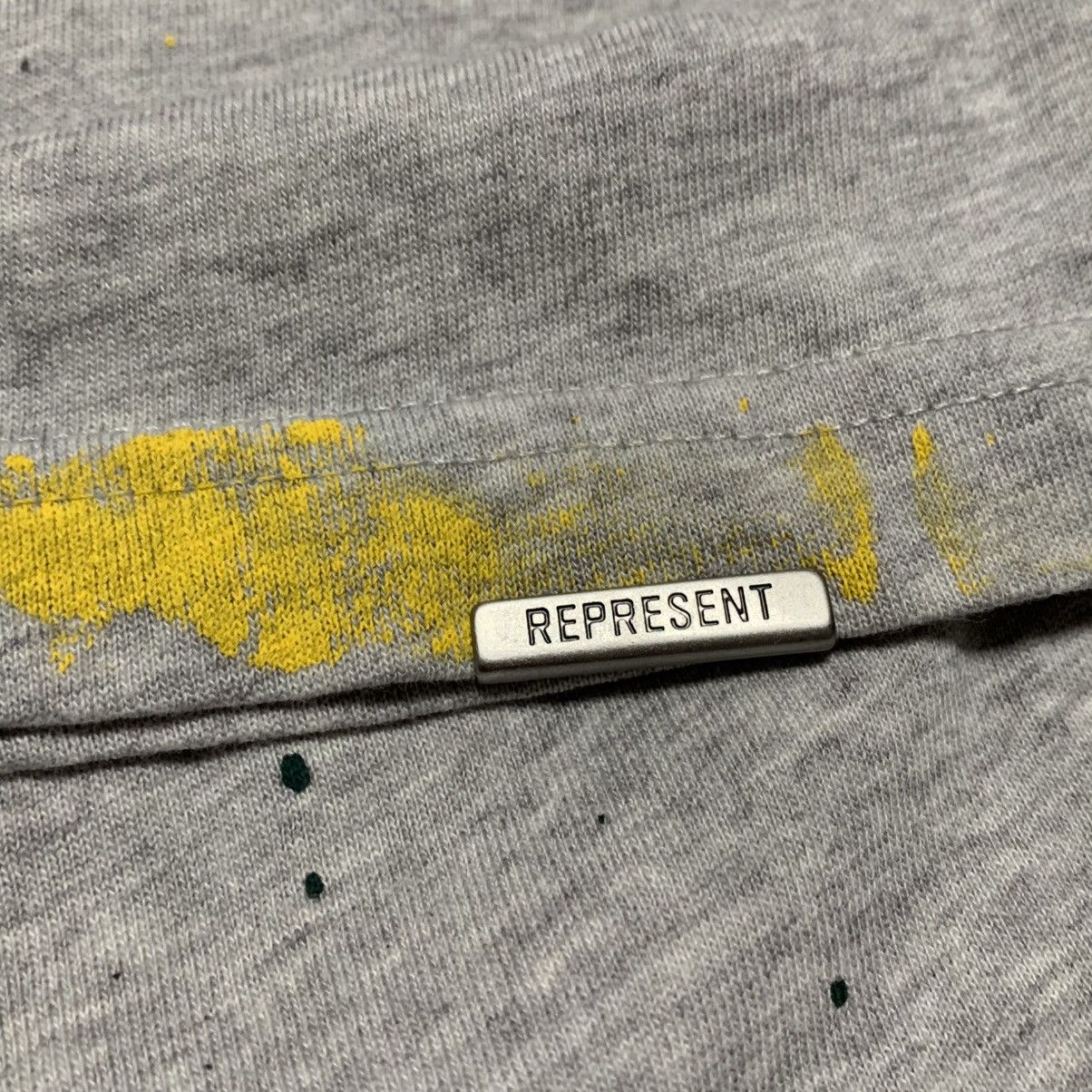 Represent Clo. Represent Small Bespoke Commissions Grey Tee Paint Splatter Size US S / EU 44-46 / 1 - 8 Thumbnail