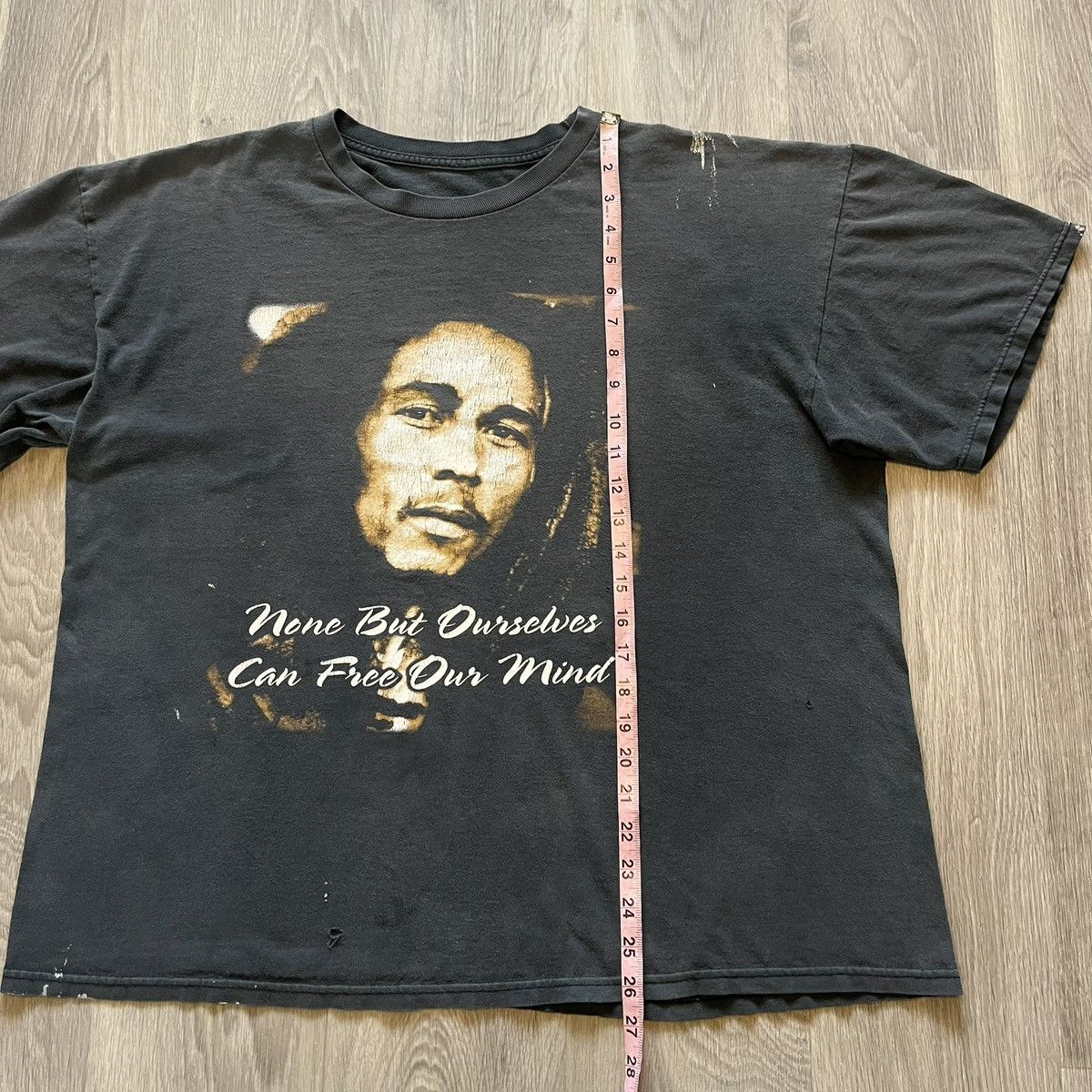 Vintage Vintage Bob Marley Distressed Tee L Size US L / EU 52-54 / 3 - 4 Thumbnail