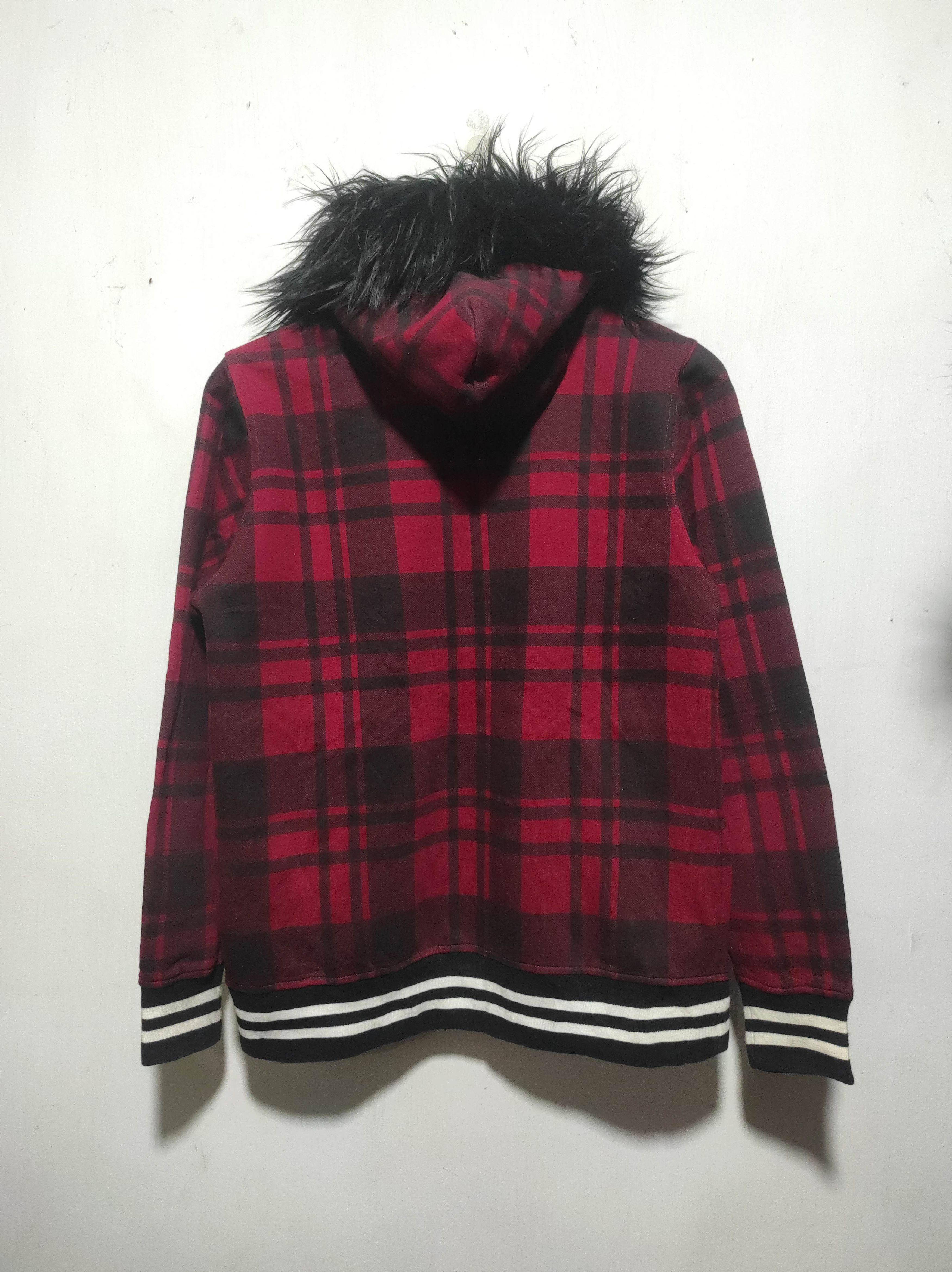 One After 99 Zipper Fur Hoodie IfSixWasNine LGB style