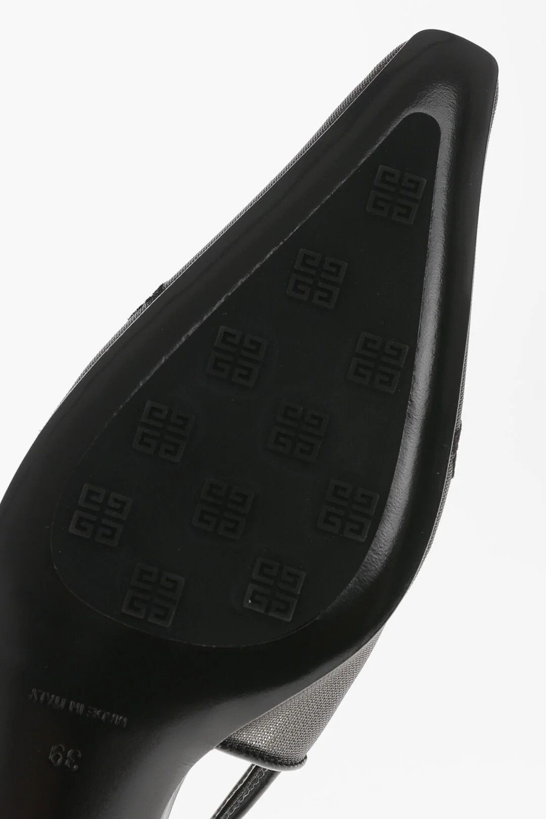 Givenchy og1mm0326 Monogram Mesh Slingbacks Pumps in Black Size US 9 / IT 39 - 5 Thumbnail