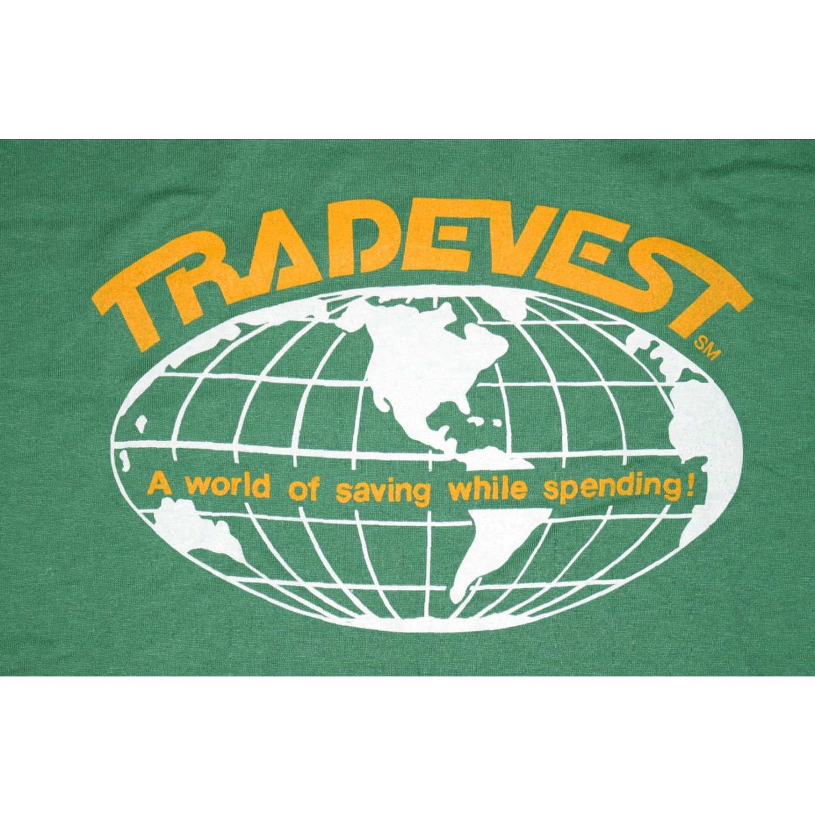 Russell Athletic VINTAGE Russell Athletic Shirt MEN L Green Crew Neck Short Sleeve 80s 90s Finance International Wall Street USA Size US L / EU 52-54 / 3 - 2 Thumbnail