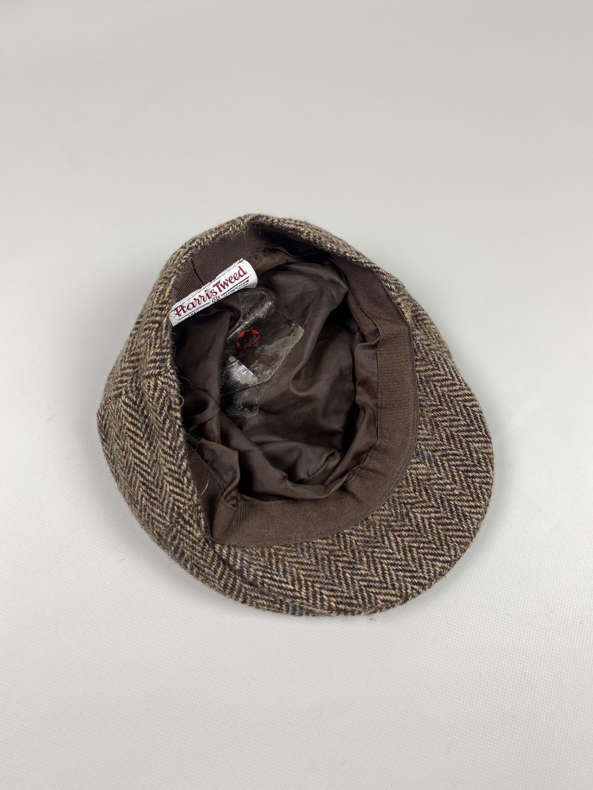 Harris Tweed × Vintage Harris Tweed vintage herringbone wool flat cap size M Size ONE SIZE - 7 Thumbnail