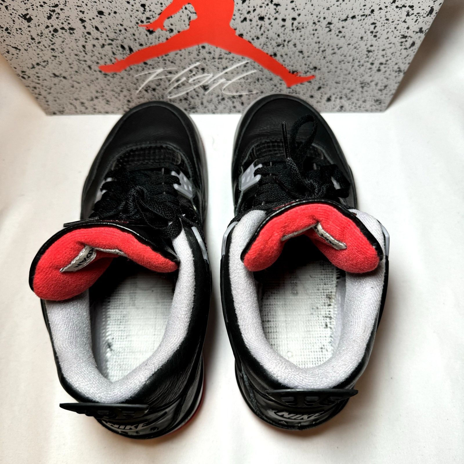 Jordan Brand × Nike Size 7 - Air Jordan 4 Retro GS Bred Reimagined Men's Shoes Size US 7 / EU 40 - 6 Thumbnail