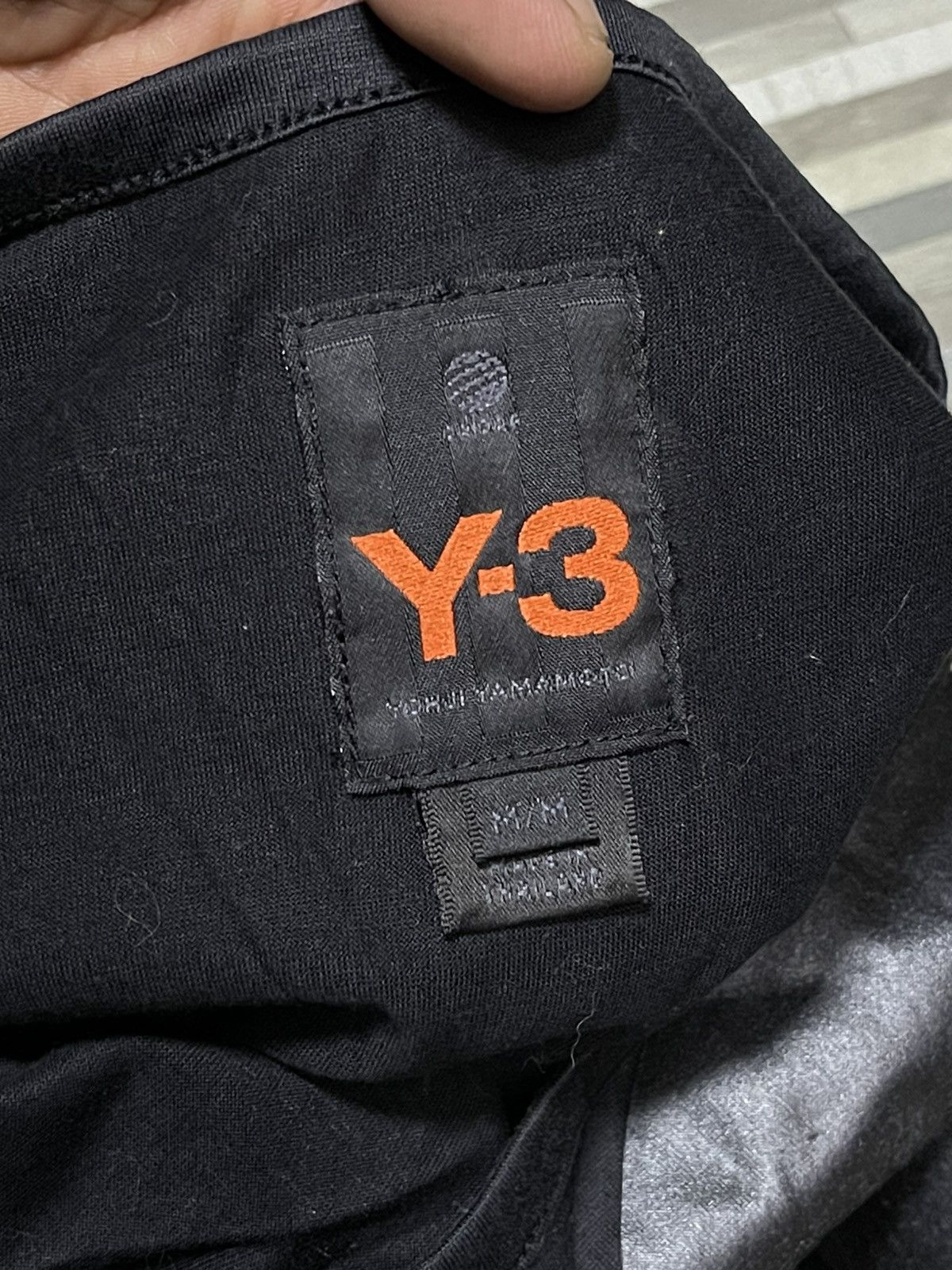 Yohji Yamamoto Y-3 Adidas Yohji Yamamoto Big Logo Tshirt Size S / US 4 / IT 40 - 3 Thumbnail