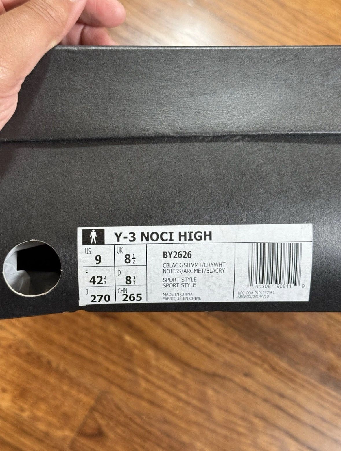 Y-3 Adidas Y3 Yohji Yamamoto NOCI High BY2626 Men’s Size 9 Size US 9 / EU 42 - 15 Thumbnail