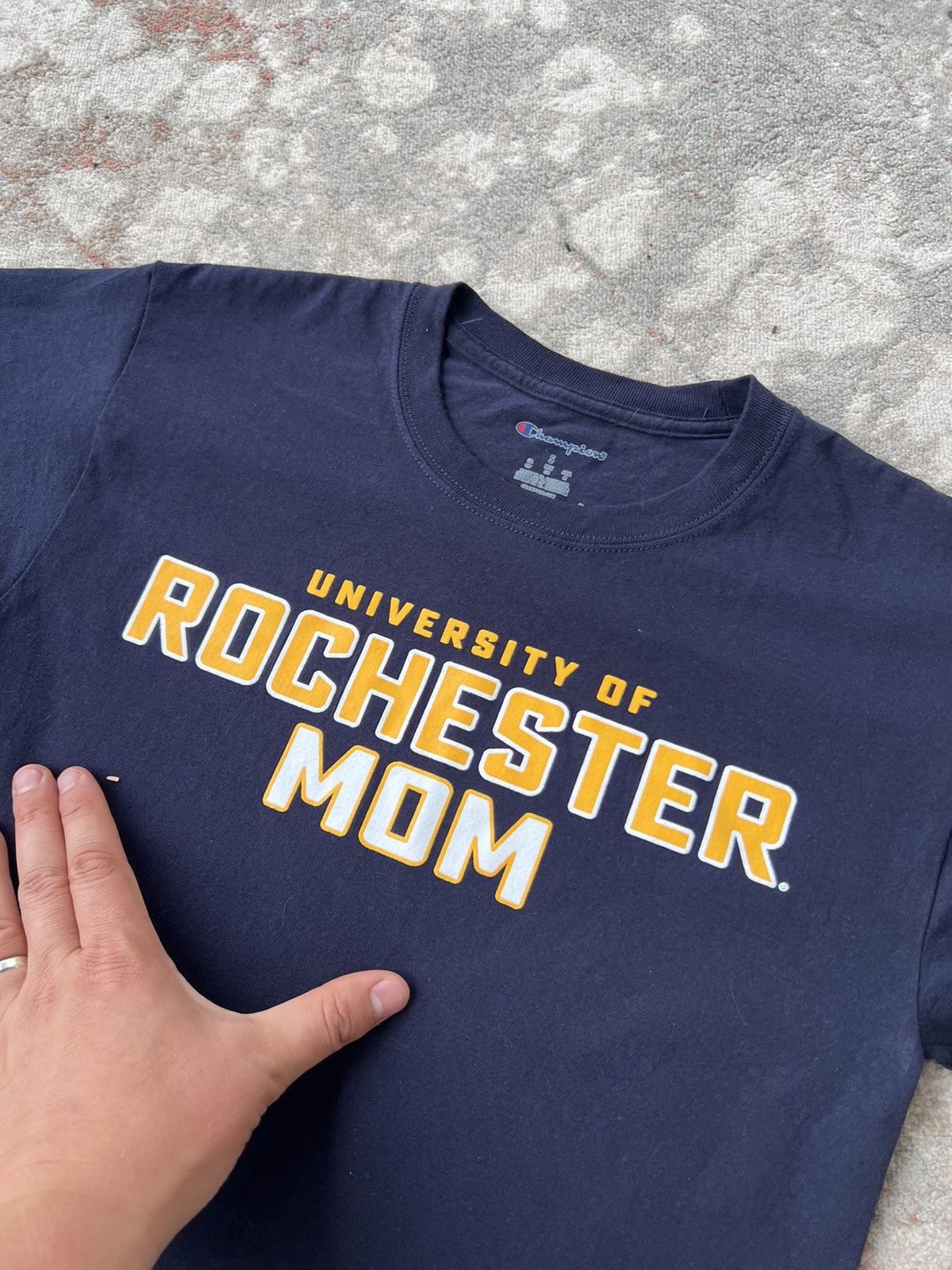 Champion Champion University Of Rochester Mom Tee Size US S / EU 44-46 / 1 - 2 Thumbnail