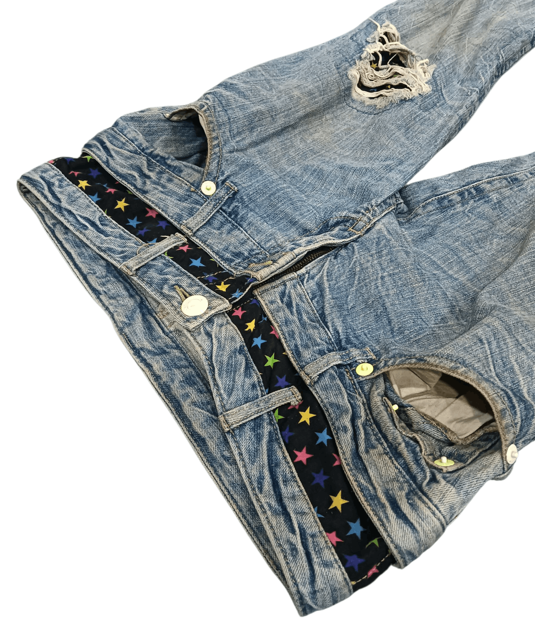Other Distressed Jeans Double Waist Size US 34 / EU 50 - 9 Thumbnail