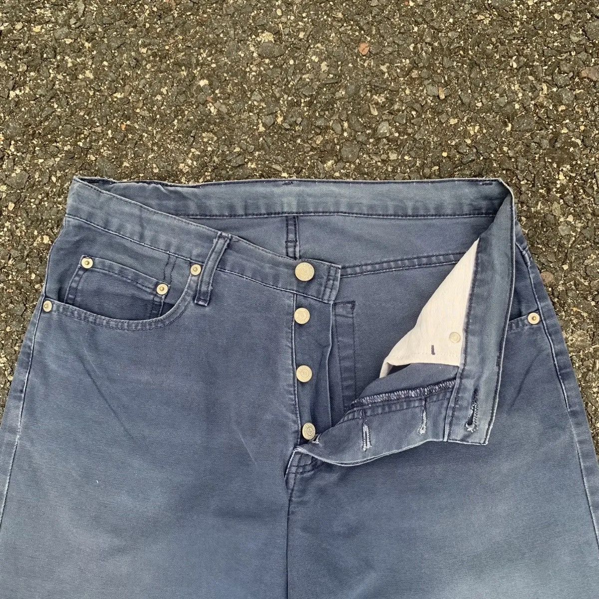 Polo Ralph Lauren RL POLO JEANS RALPH LAUREN TROUSERS FADED BUTTON FLY PANTS Size US 29 - 5 Thumbnail