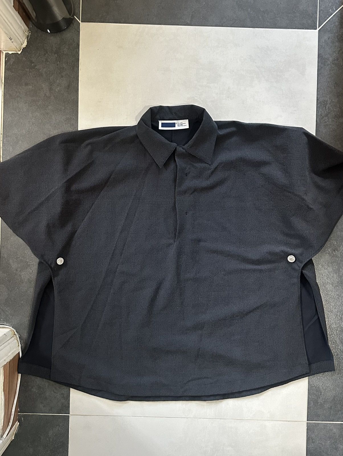 AFFXWRKS × Kiko Kostadinov AFFXWRKS Black Excursion Shirt SS22 Size US XL / EU 56 / 4 - 1 Thumbnail
