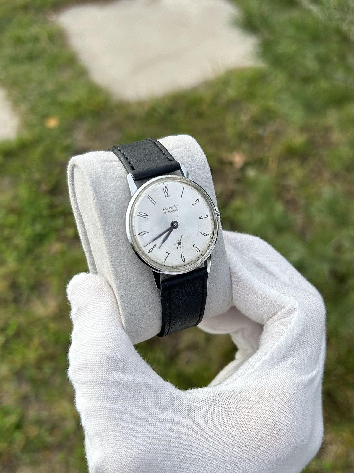 Vintage Vintage Raketa Watch USSR Soviet Mechanical Authentic 1970s Size ONE SIZE - 14 Thumbnail