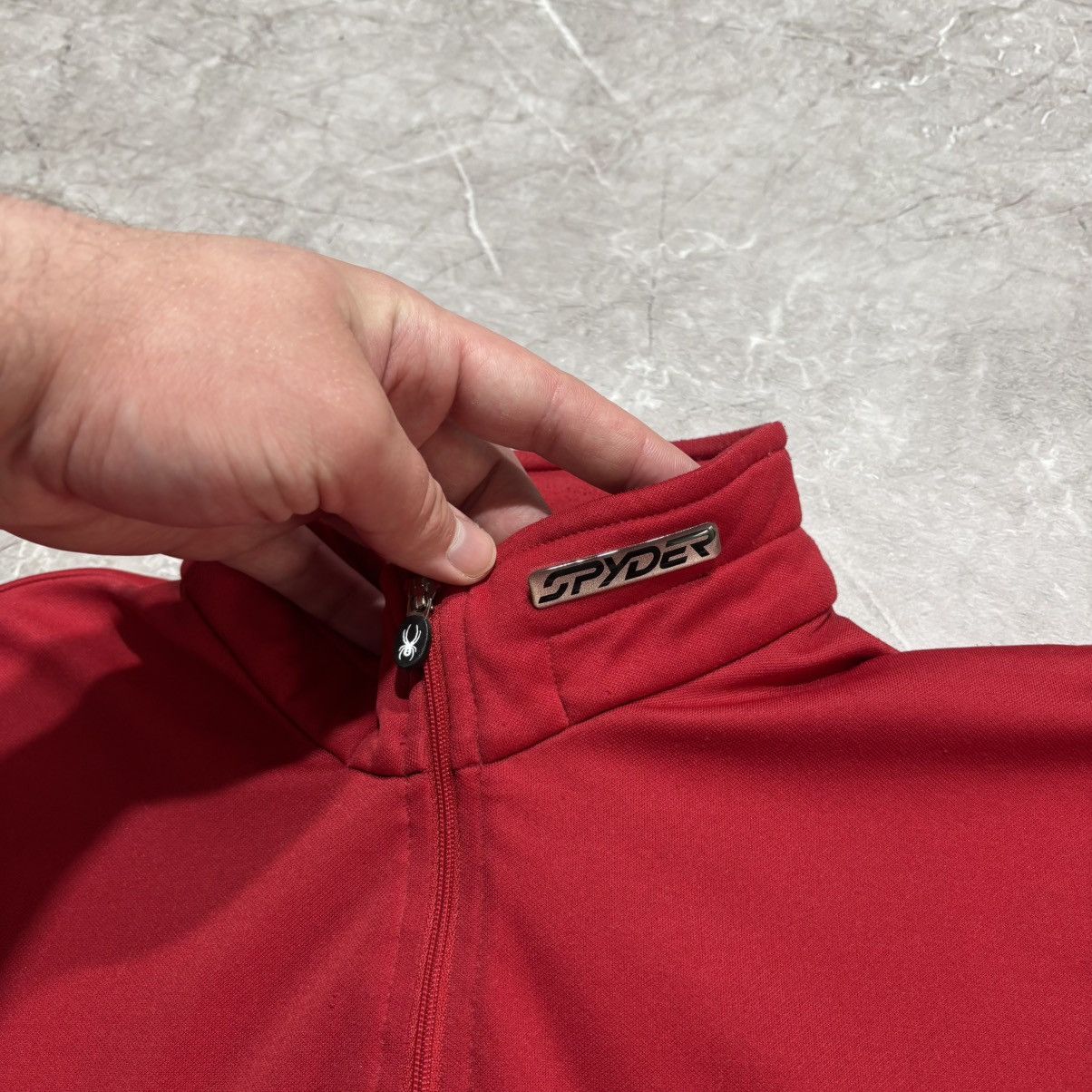 Spyder Crazy Spyder half zip y2k thermal sweatshirt VTG 2000s rare Size US L / EU 52-54 / 3 - 3 Thumbnail
