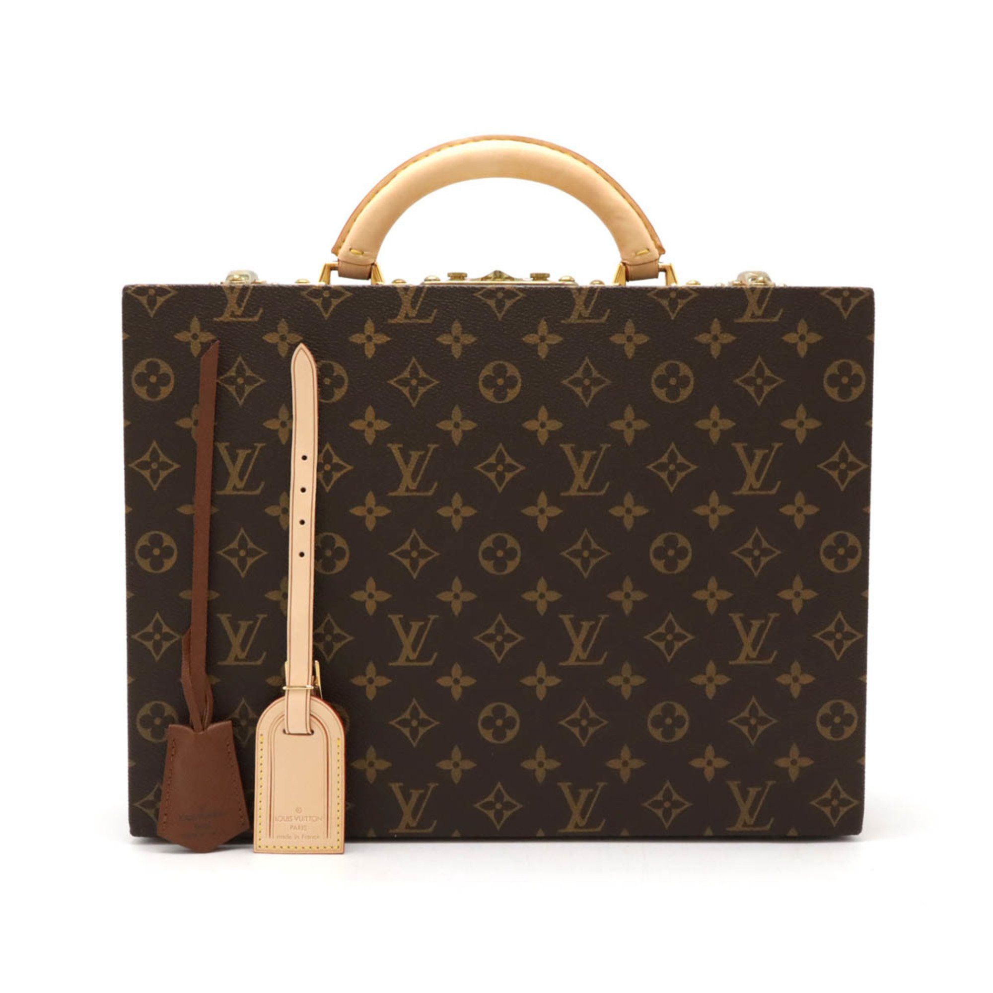 Louis Vuitton Louis Vuitton Monogram Boite Bijou Case Hard Trunk Attache M47236 Size ONE SIZE - 1 Thumbnail