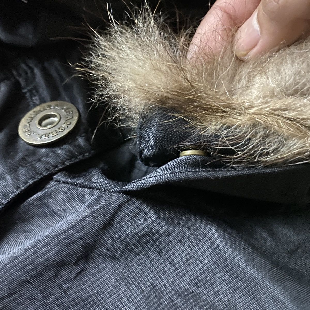 If Six Was Nine 2000's D.I.A Fur Racoon Parka Jacket Hoodie Size US S / EU 44-46 / 1 - 12 Thumbnail