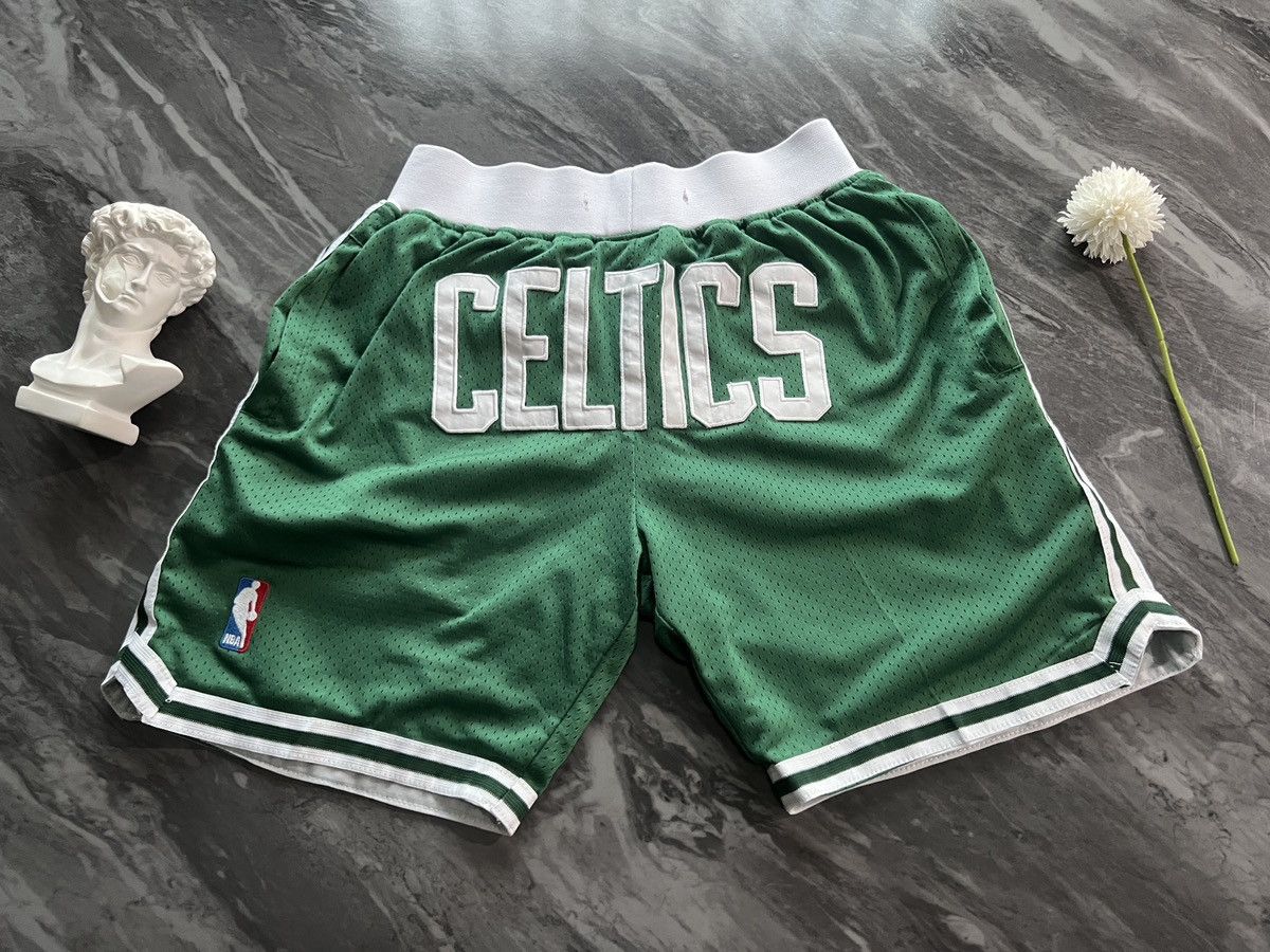 NBA Celtics : Short NBA Just Don Made In USA Size US 30 / EU 46 - 2 Thumbnail