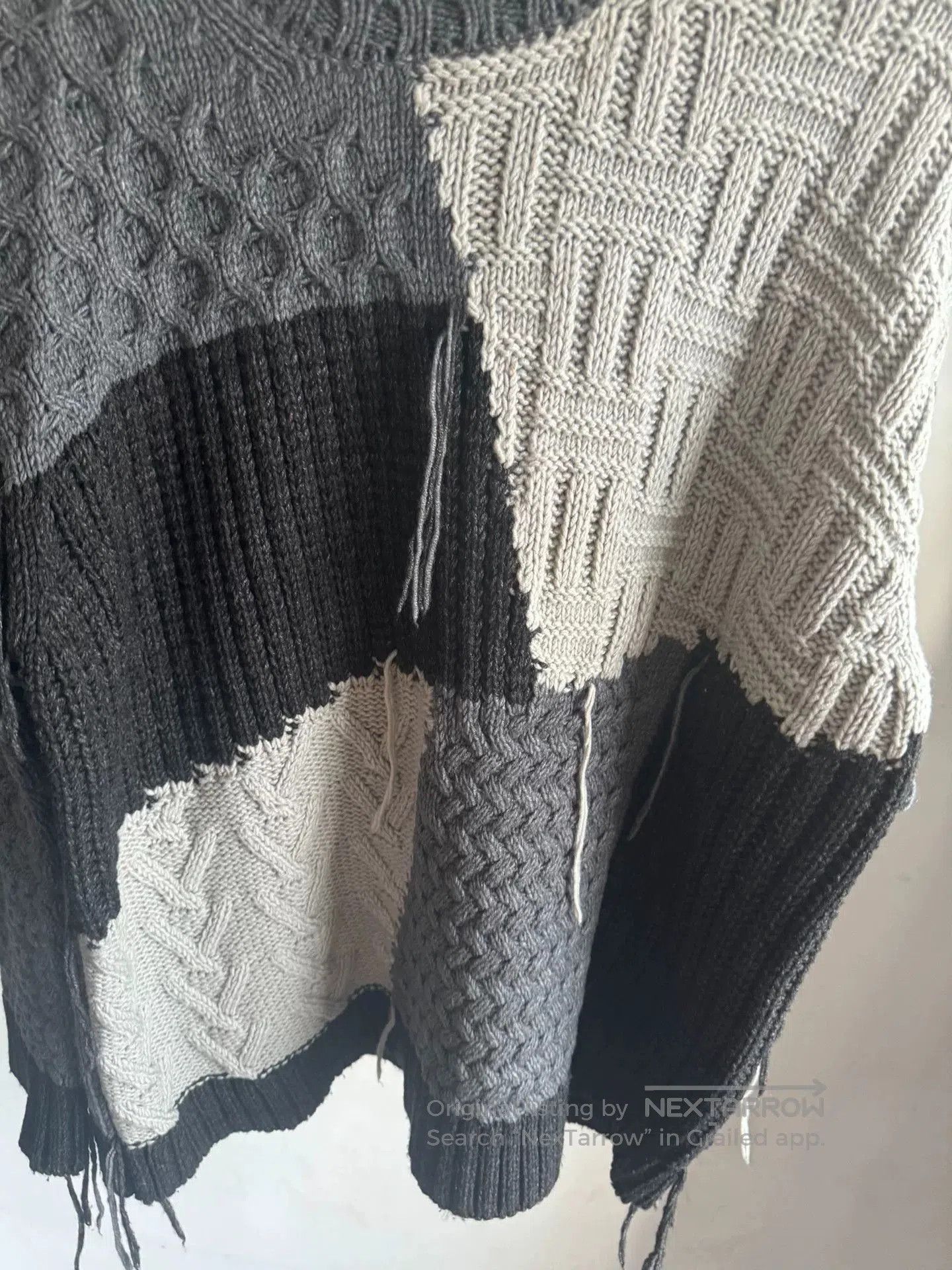 Maison MIHARA YASUHIRO Mihara Yasuhiro Patchwork Sweater Size 44. Size US S / EU 44-46 / 1 - 3 Thumbnail