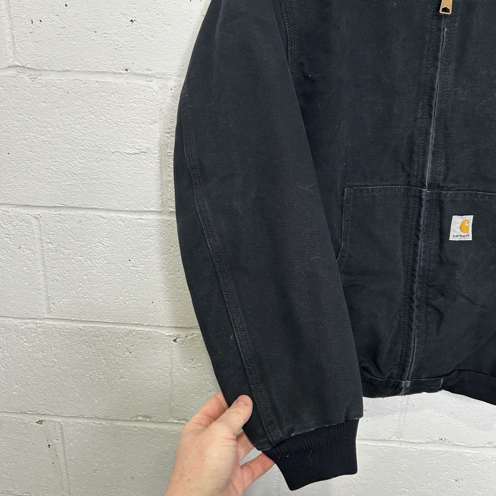 Carhartt Vintage Carhartt Fleece-Lined Hooded Active Jacket “Black” Size S / US 4 / IT 40 - 7 Thumbnail