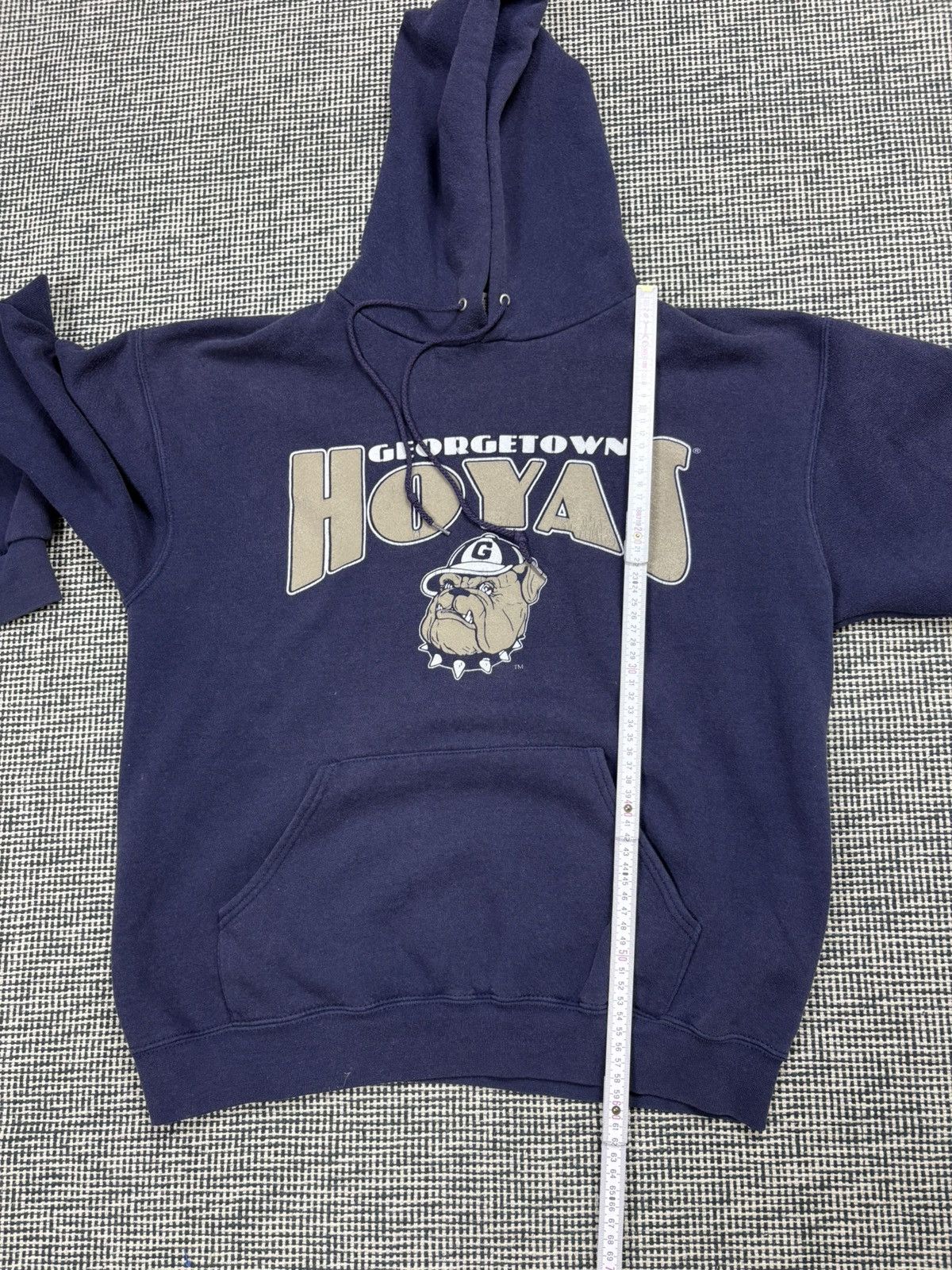 Nutmeg 90s nutmeg sick fade Georgetown Hoyas college hoodie Size US M / EU 48-50 / 2 - 6 Thumbnail