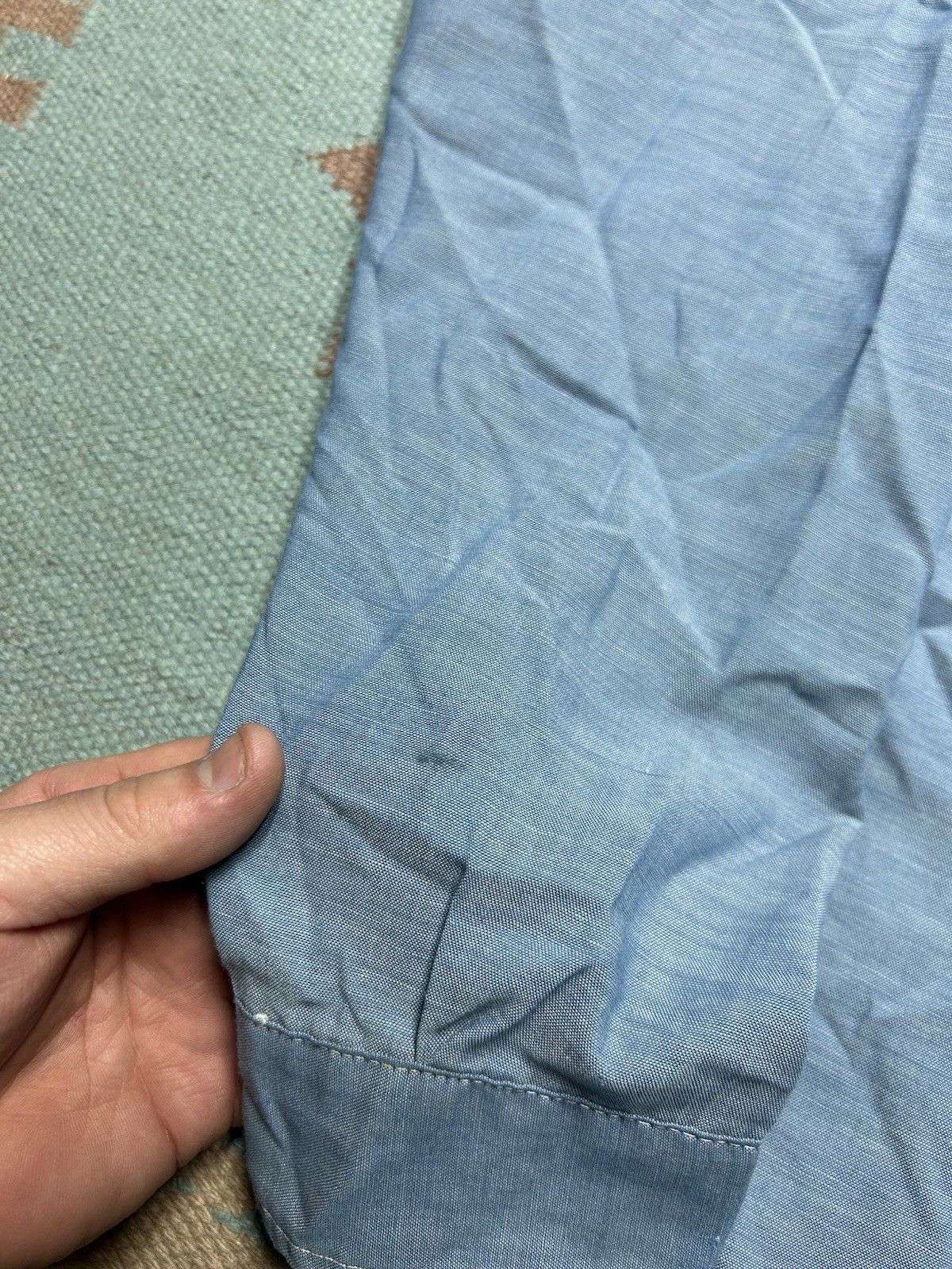 Vintage Vtg 70 chambray work shirt King Kole distressed AS IS Medium Size US M / EU 48-50 / 2 - 9 Thumbnail