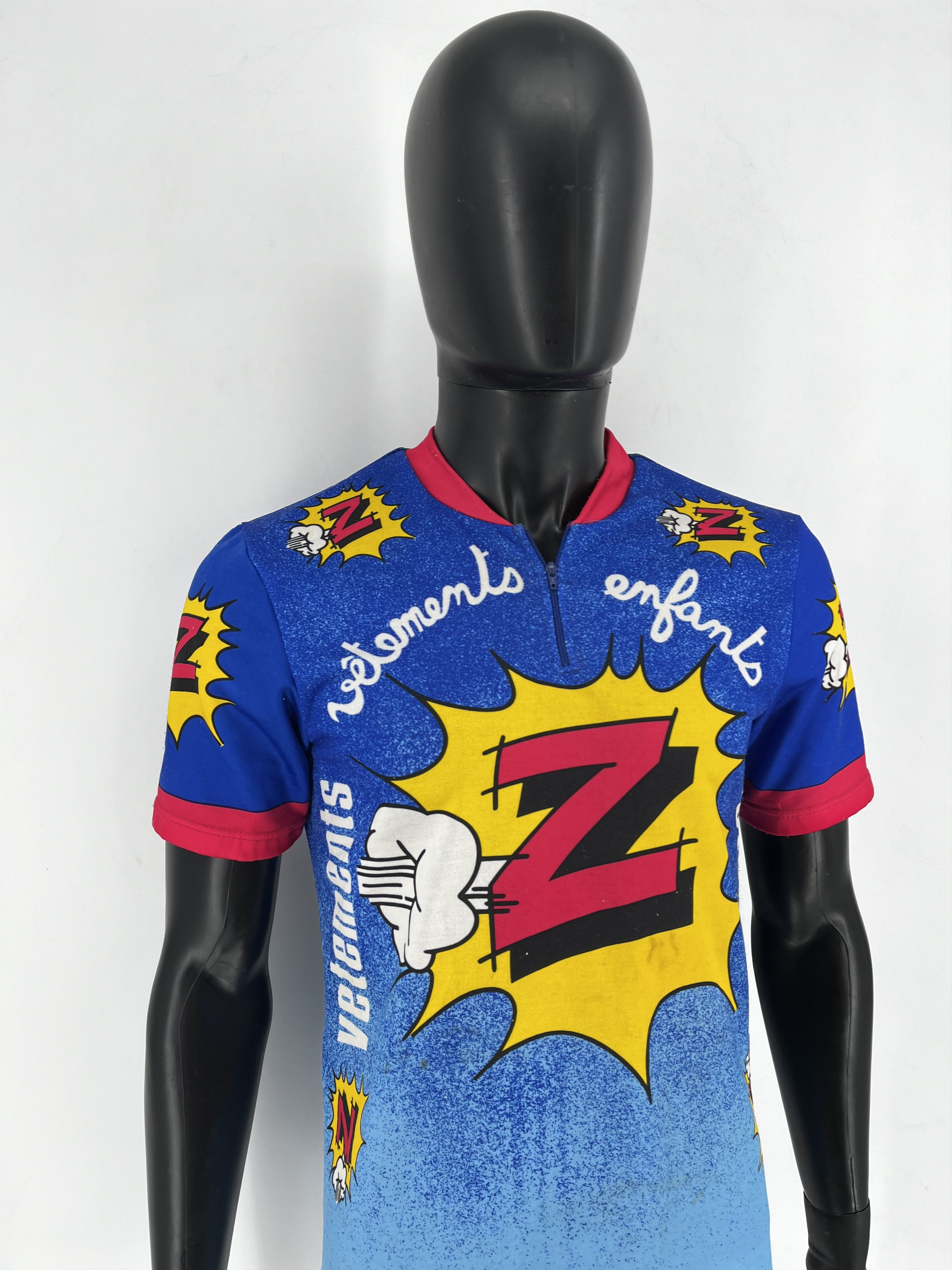 Vintage Santini Jersey Clothing Model Team Pro Tour Cycling Jersey Size US M / EU 48-50 / 2 - 3 Thumbnail