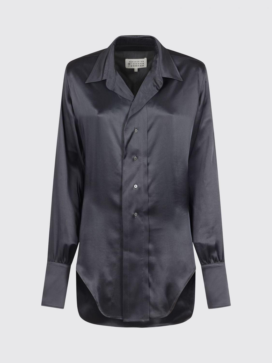 Maison Margiela Maison Margiela Shirt Woman Grey Size M / US 6-8 / IT 42-44 - 1 Thumbnail