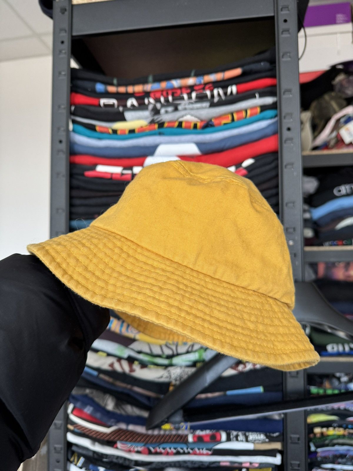 Kangol × Vintage Kangol streetwear yellow bucket hat Size ONE SIZE - 3 Thumbnail