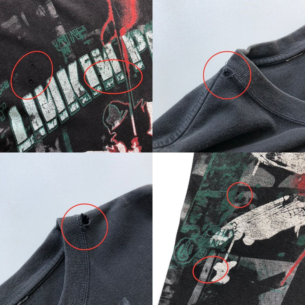 Band Tees Linkin Park 2000 Hybrid Theory Vintage 00’s All Over T-Shirt Size US S / EU 44-46 / 1 - 10 Thumbnail