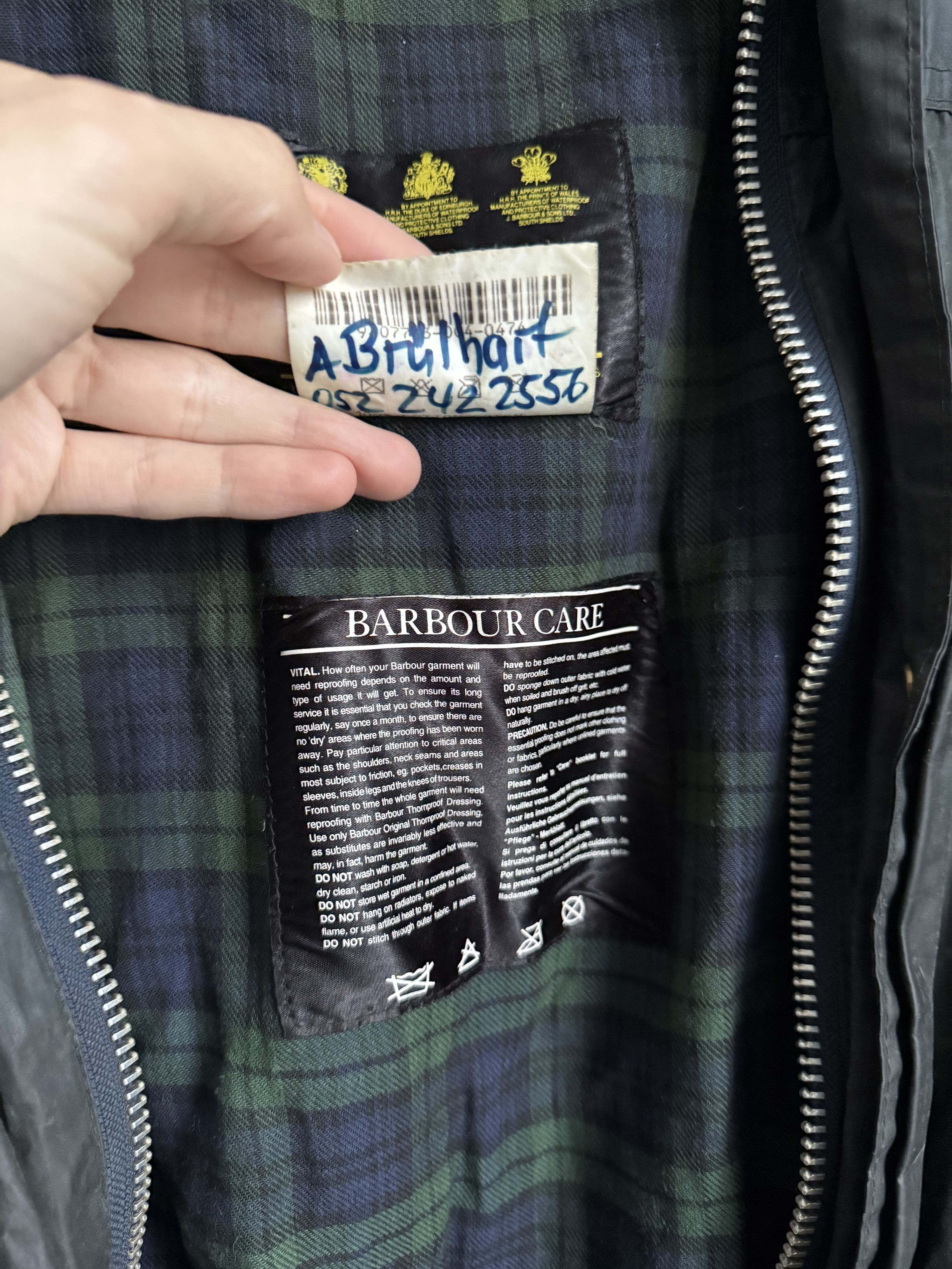 Barbour Vintage Barbour Durham wax jacket Size US M / EU 48-50 / 2 - 3 Thumbnail