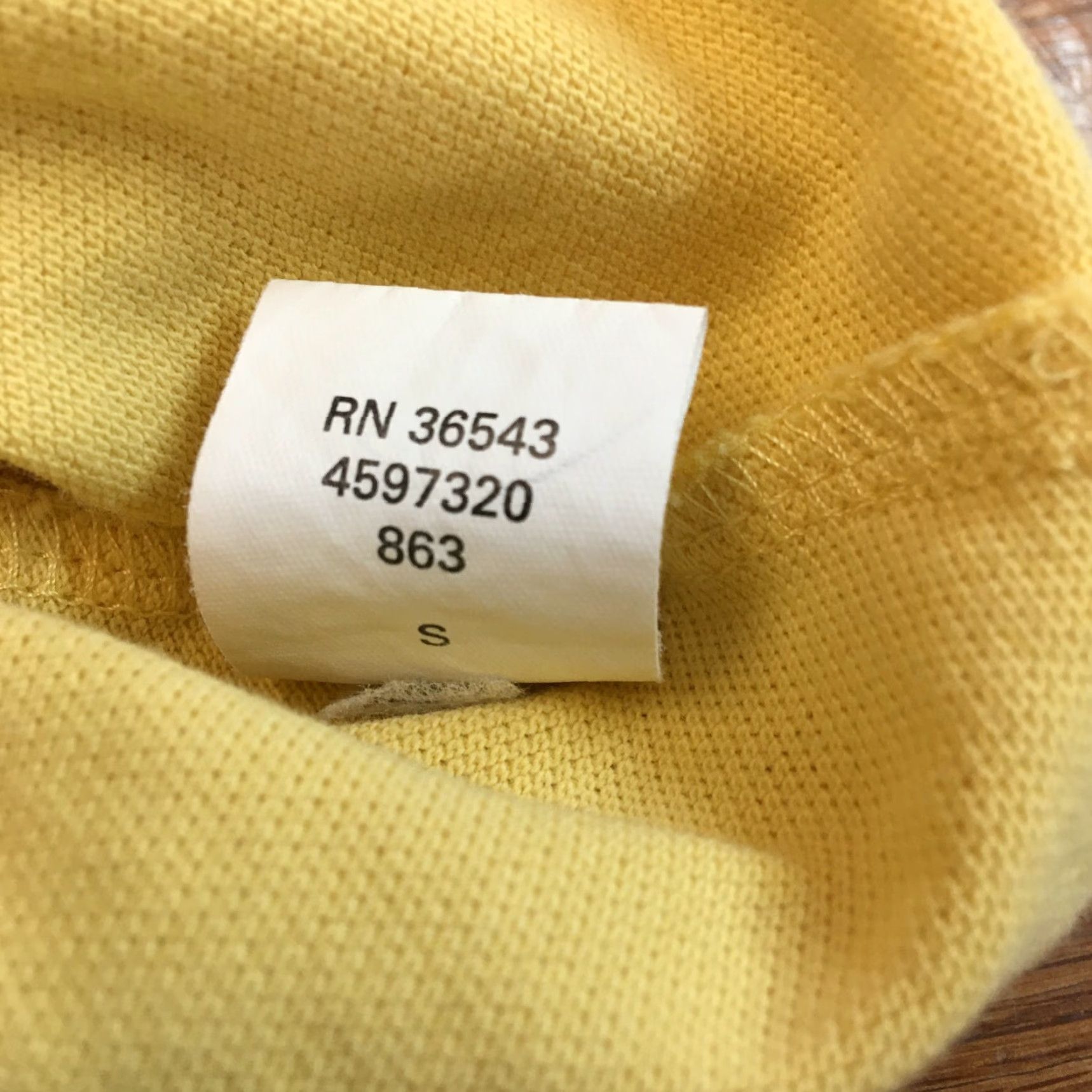 Izod Izod Mens Polo Shirt Golf Yellow Collared Short Sleeves Silk Wash Size XXL Size US XXL / EU 58 / 5 - 6 Thumbnail
