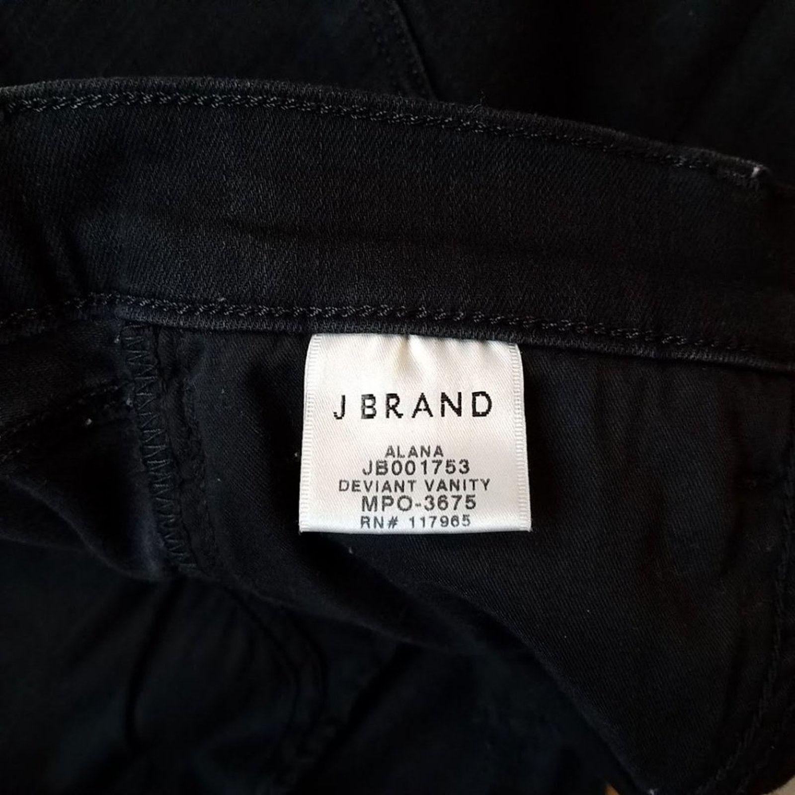 J Brand Alana High Rise Ankle Skinny Jeans | Deviant Vanity | 27 Size 27" / US 4 / IT 40 - 6 Thumbnail