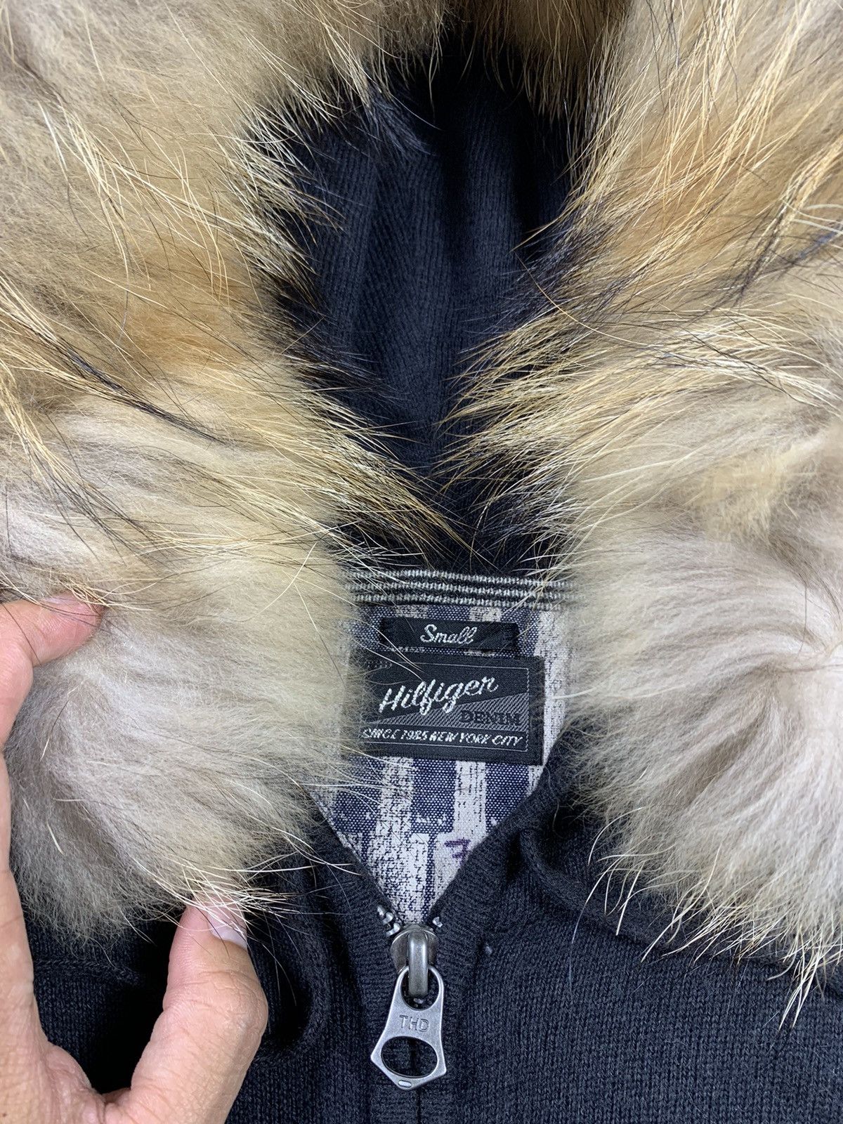 Isamu Katayama Backlash Japanese Hilfiger Denim Fur zip up Hoodie Size US M / EU 48-50 / 2 - 3 Thumbnail