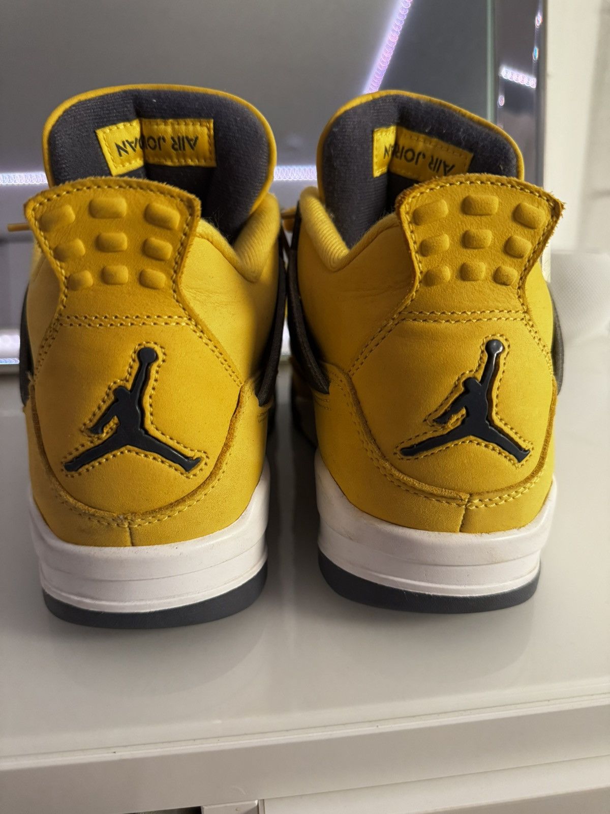 Jordan Brand × Nike Air Jordan 4 Retro ‘Lightning’ 2021 Size US 7.5 / EU 40-41 - 5 Thumbnail