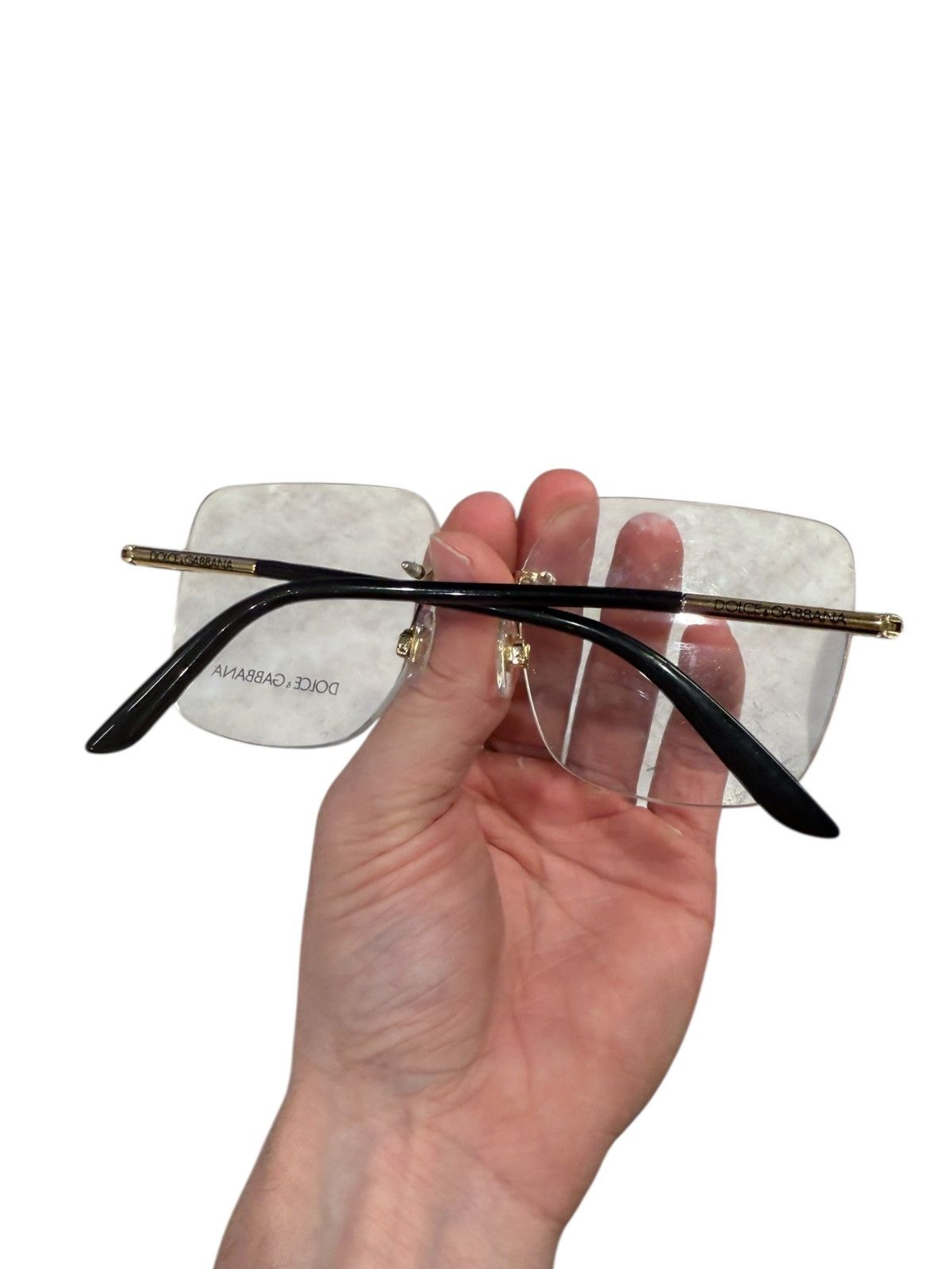 Dolce & Gabbana Dolce and gabbana clear glasses Size ONE SIZE - 3 Thumbnail