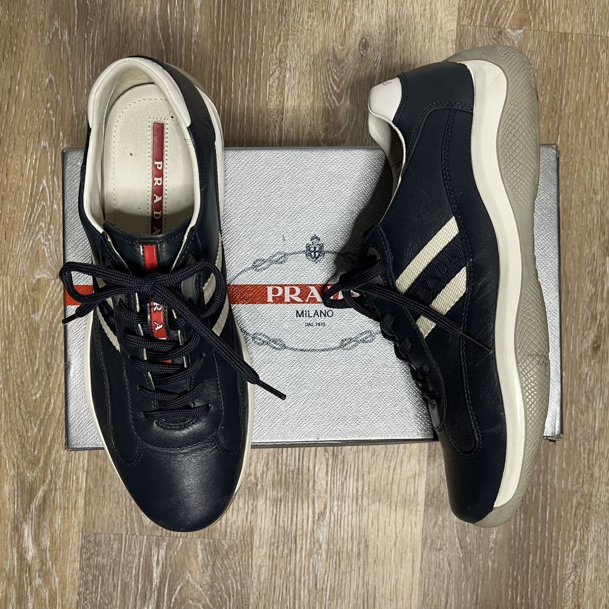 Prada y2k prada cup sneakers Size US 7.5 / EU 40-41 - 2 Thumbnail