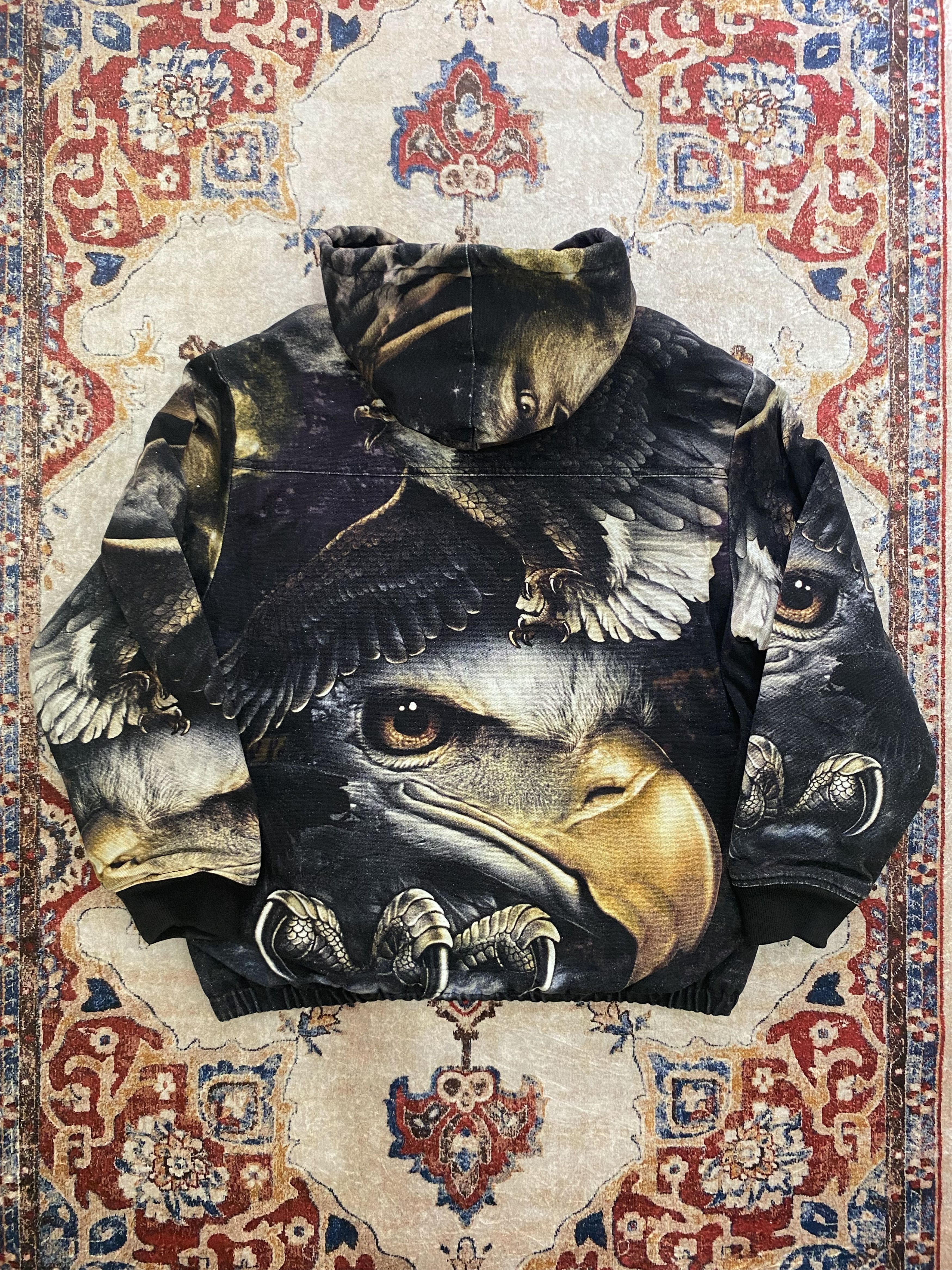 Supreme Supreme Eagle Hooded Work Jacket Size US M / EU 48-50 / 2 - 2 Thumbnail