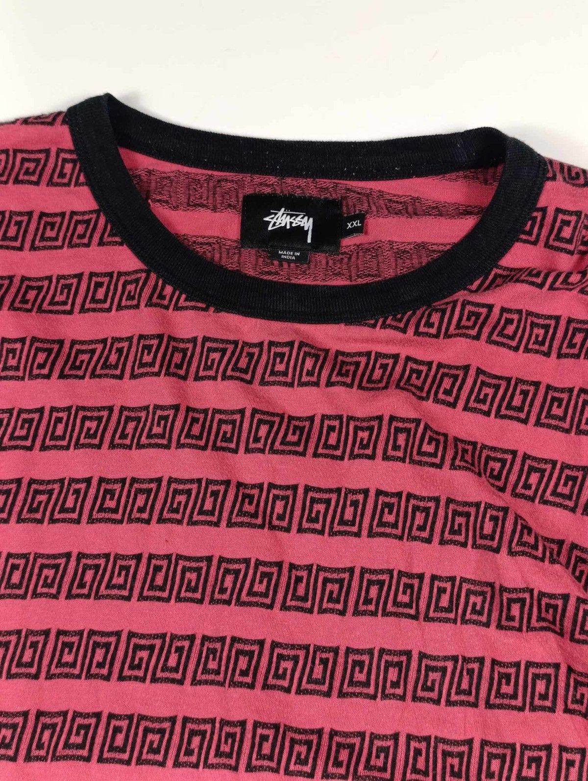 Stussy Stussy tshirt tees red pattern cotton streetwear skate rare Size US XXL / EU 58 / 5 - 1 Thumbnail